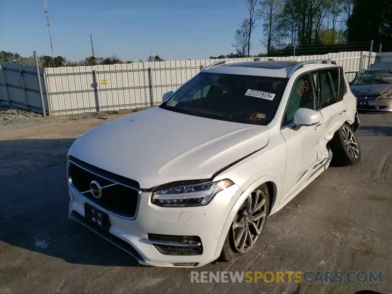 2 Photograph of a damaged car YV4A22PK5K1511778 VOLVO XC90 2019