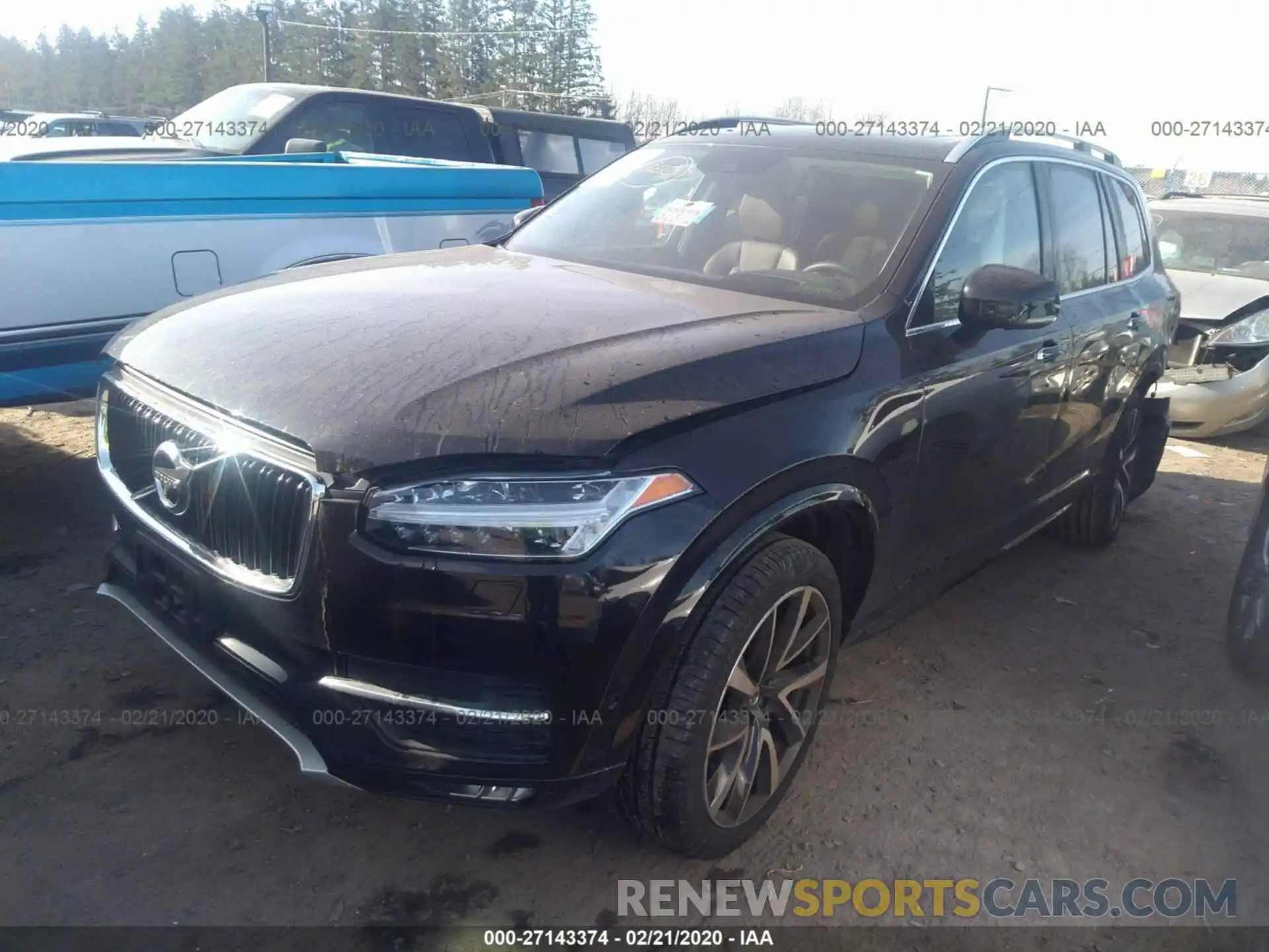 2 Photograph of a damaged car YV4A22PK6K1418400 VOLVO XC90 2019