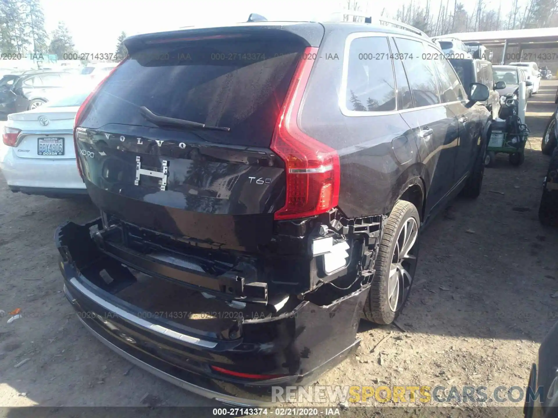 4 Photograph of a damaged car YV4A22PK6K1418400 VOLVO XC90 2019