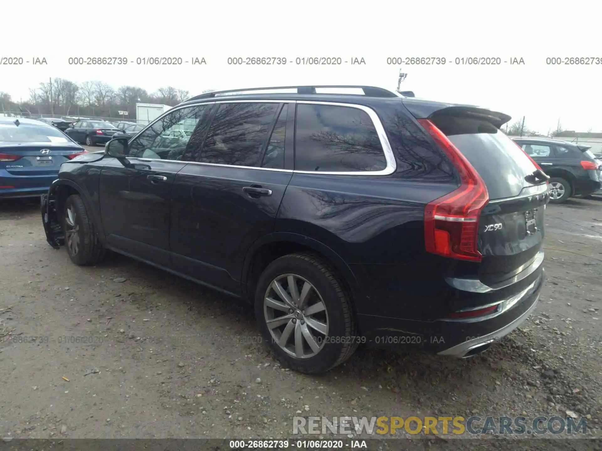 3 Photograph of a damaged car YV4A22PK6K1504368 VOLVO XC90 2019