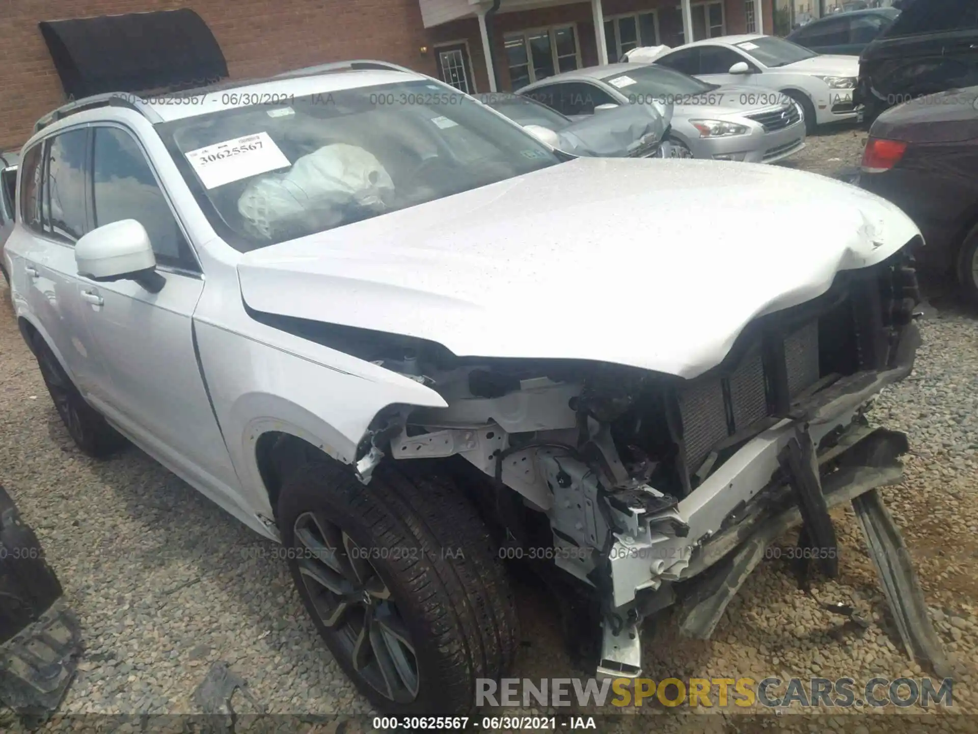 1 Photograph of a damaged car YV4A22PK7K1445699 VOLVO XC90 2019