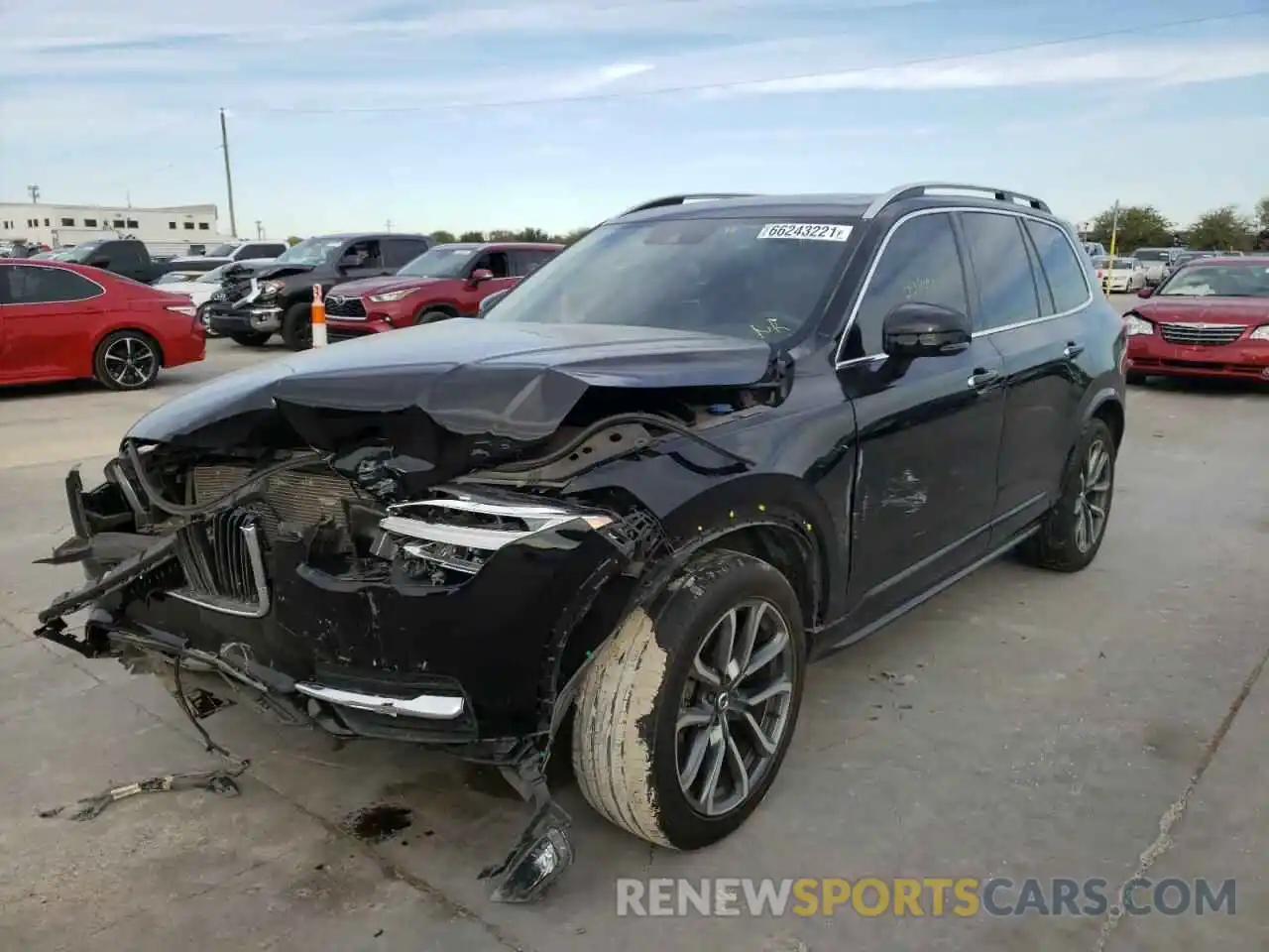 2 Photograph of a damaged car YV4A22PK8K1457263 VOLVO XC90 2019