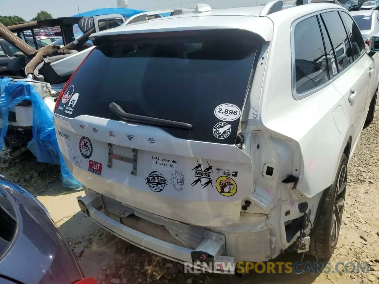 6 Photograph of a damaged car YV4A22PK8K1458168 VOLVO XC90 2019