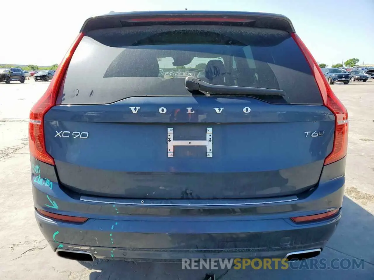 6 Photograph of a damaged car YV4A22PK9K1508804 VOLVO XC90 2019