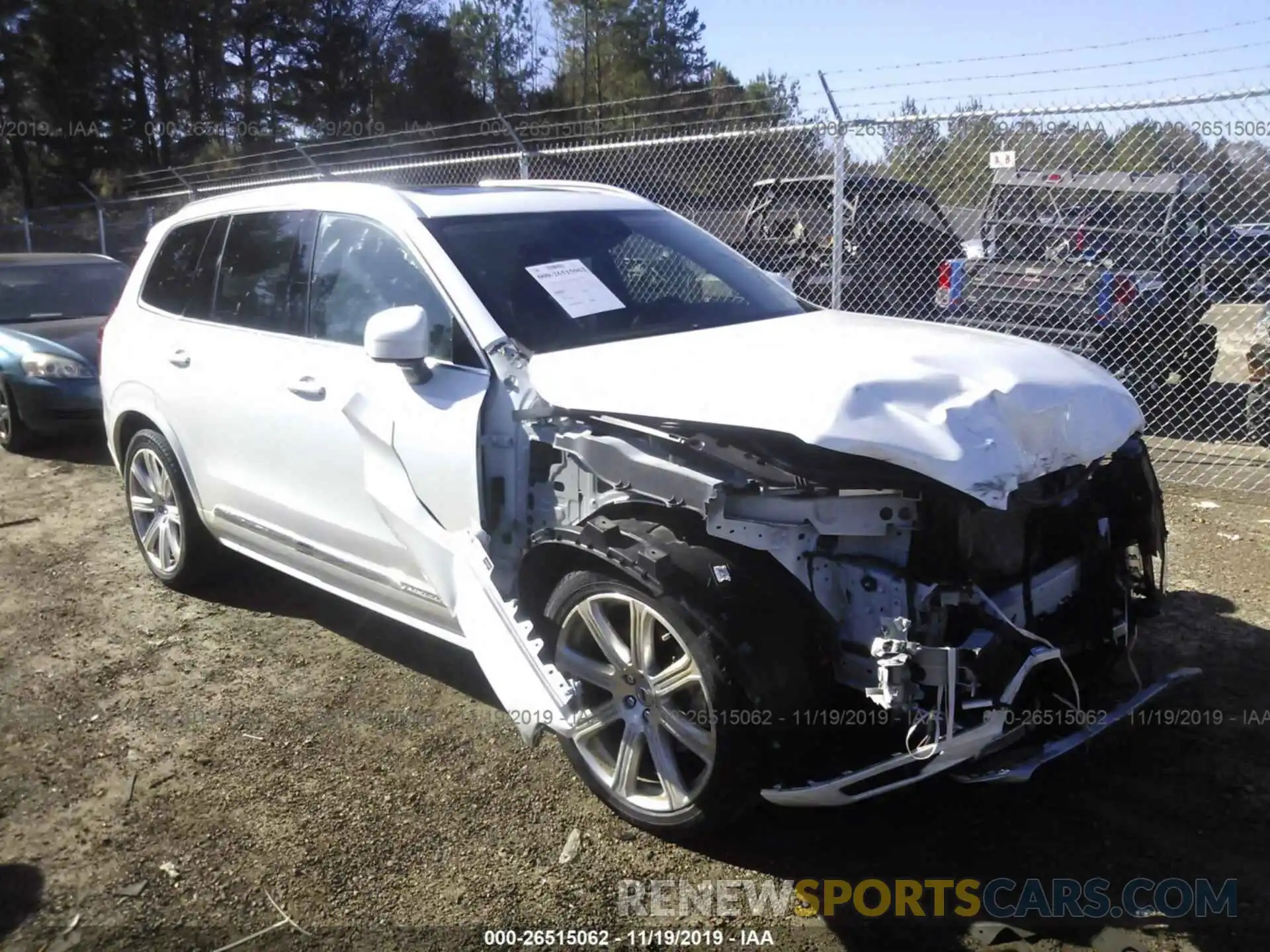 1 Photograph of a damaged car YV4A22PL0K1482697 VOLVO XC90 2019