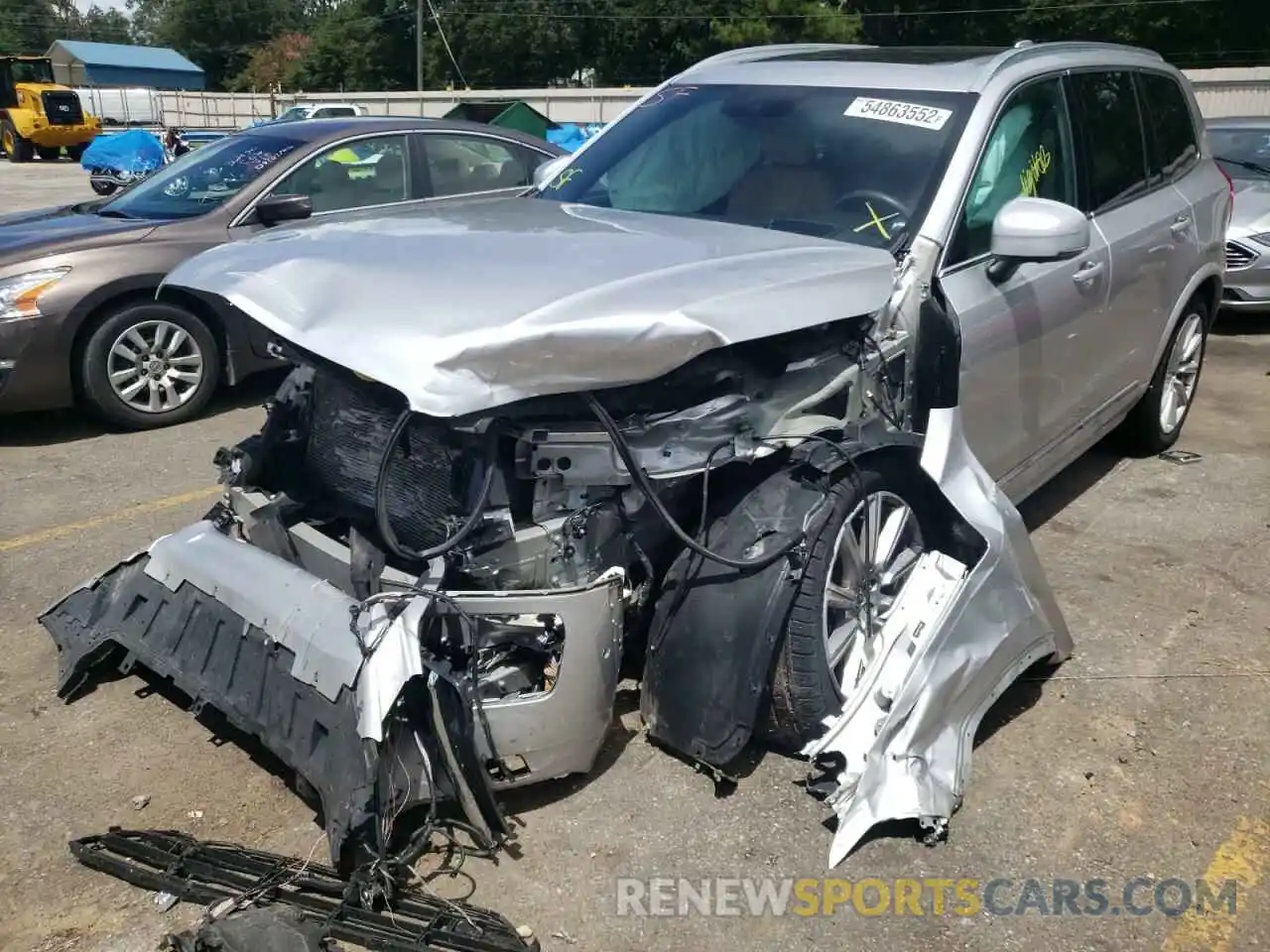 2 Photograph of a damaged car YV4A22PL1K1480649 VOLVO XC90 2019