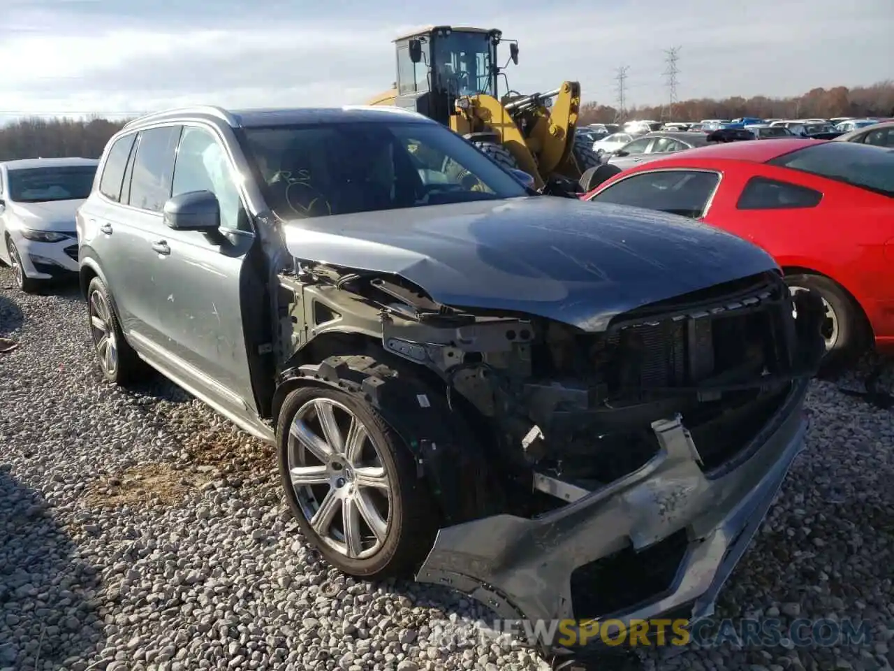 1 Photograph of a damaged car YV4A22PL3K1438662 VOLVO XC90 2019