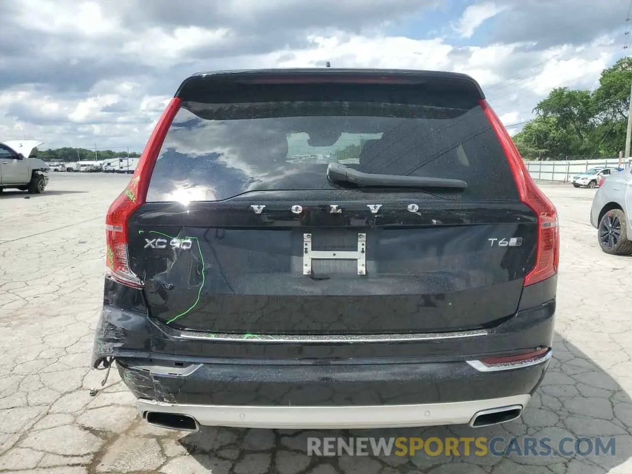 6 Photograph of a damaged car YV4A22PL3K1506121 VOLVO XC90 2019