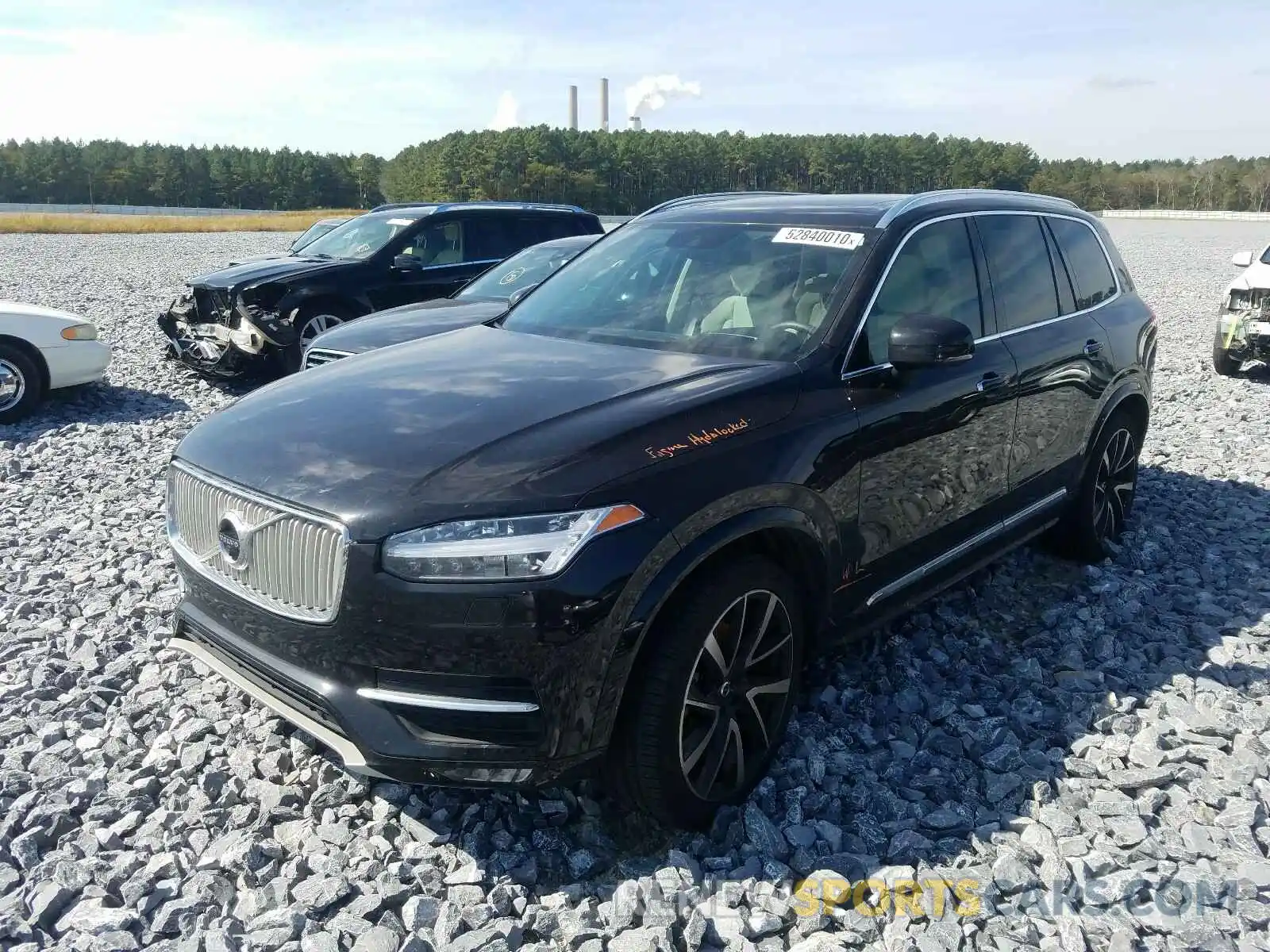 2 Photograph of a damaged car YV4A22PL5K1474241 VOLVO XC90 2019