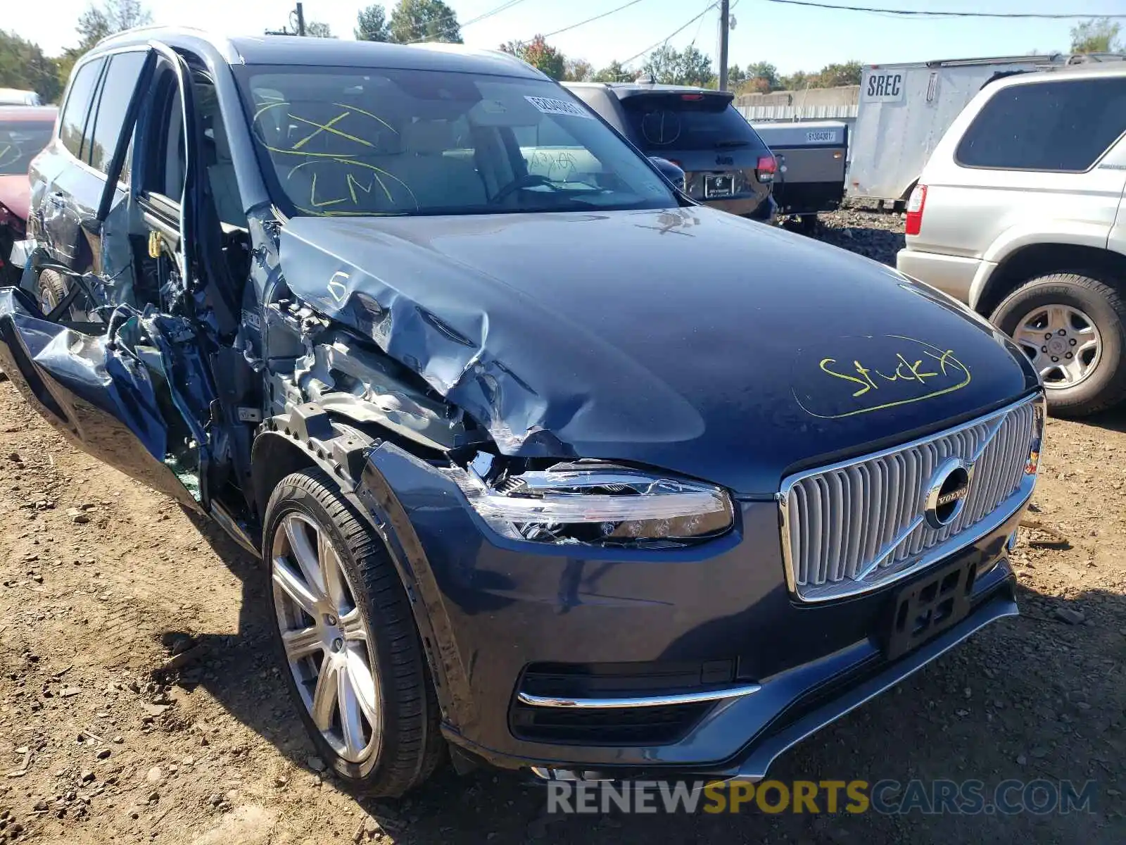 1 Photograph of a damaged car YV4A22PL6K1425436 VOLVO XC90 2019