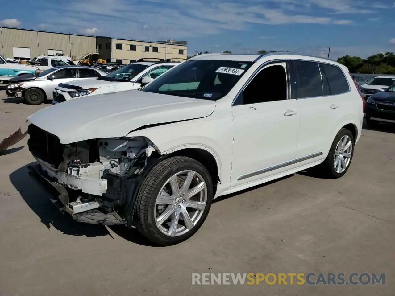 1 Photograph of a damaged car YV4A22PL6K1462132 VOLVO XC90 2019