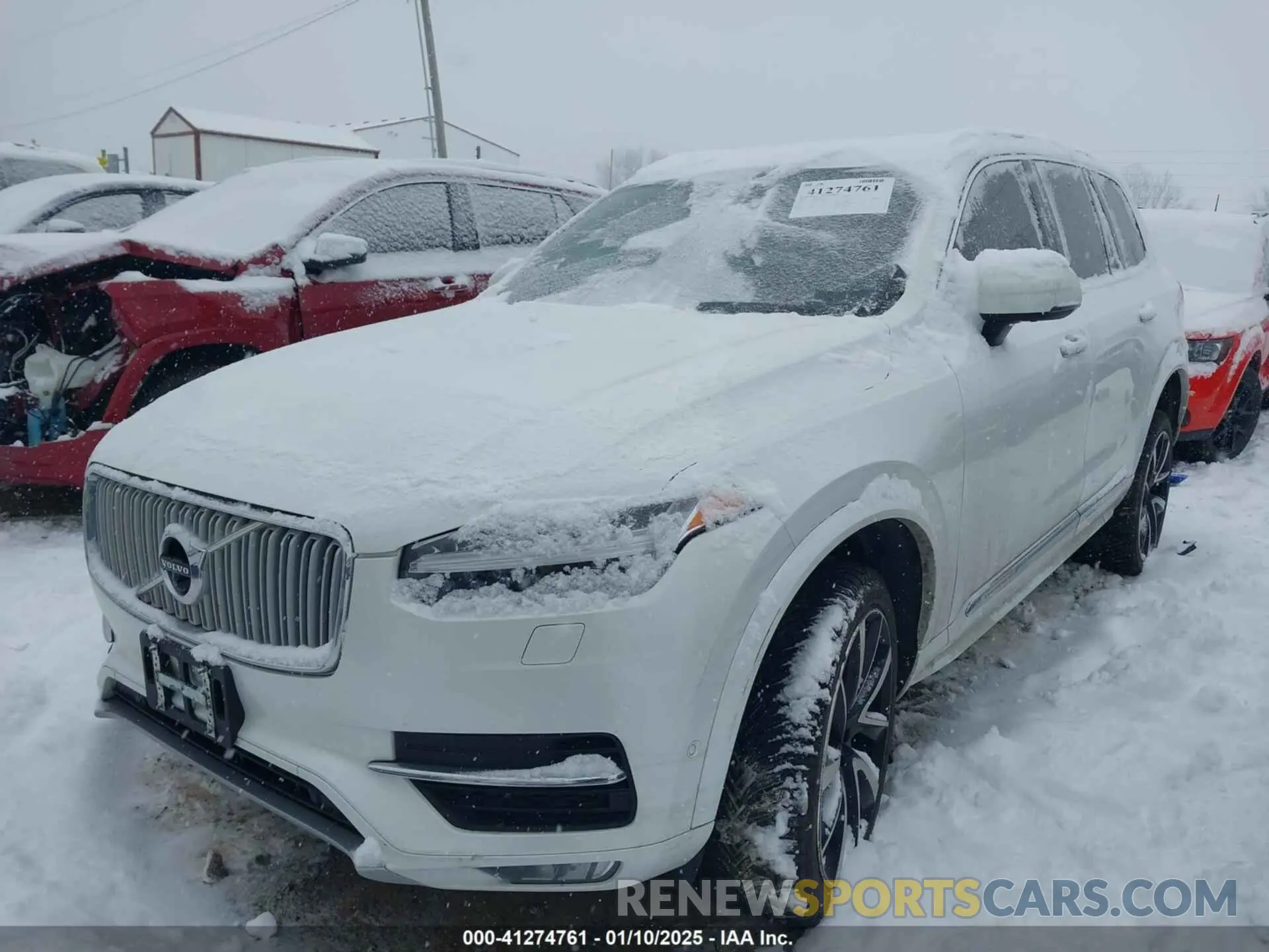2 Photograph of a damaged car YV4A22PL7K1442407 VOLVO XC90 2019