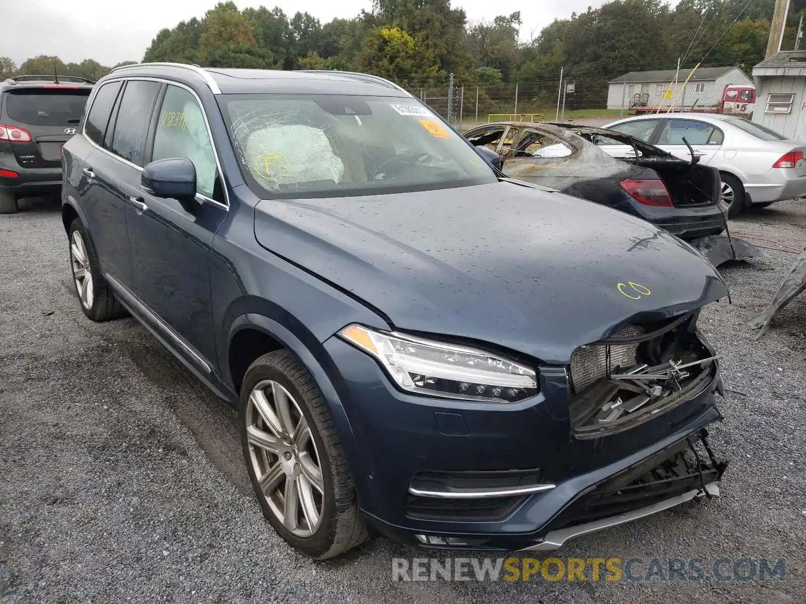 1 Photograph of a damaged car YV4A22PL7K1445145 VOLVO XC90 2019