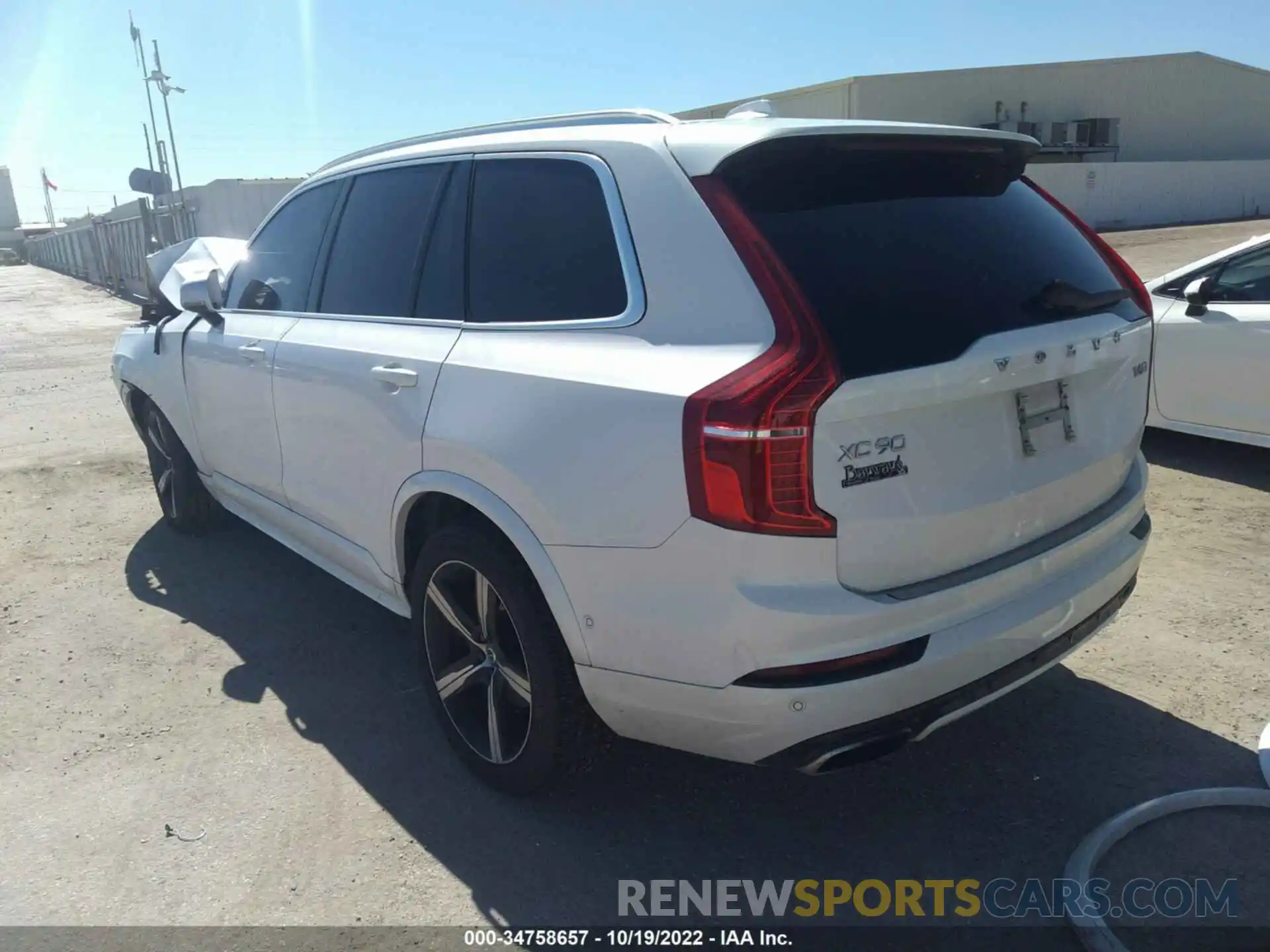 3 Photograph of a damaged car YV4A22PM7K1448331 VOLVO XC90 2019