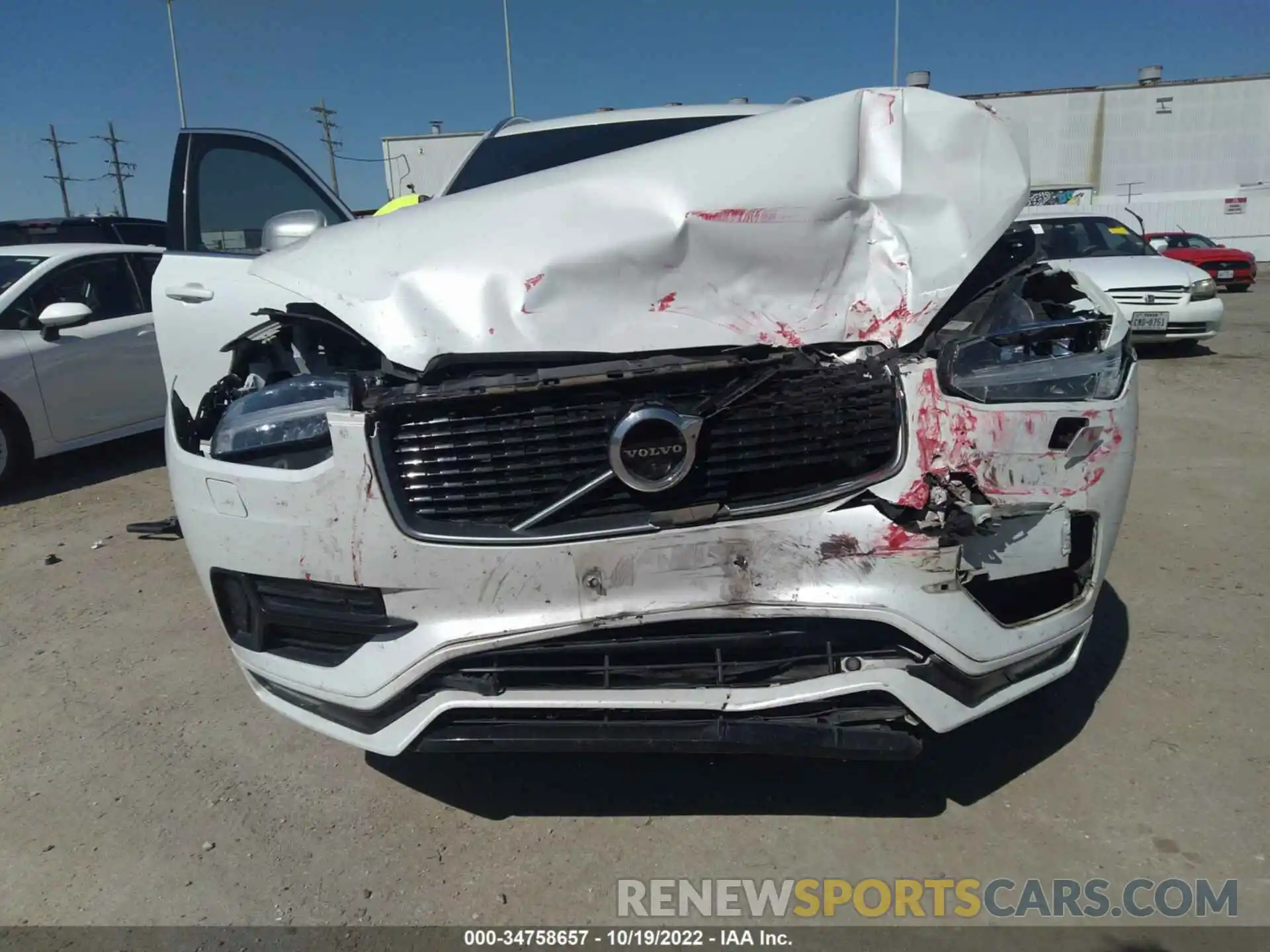 6 Photograph of a damaged car YV4A22PM7K1448331 VOLVO XC90 2019