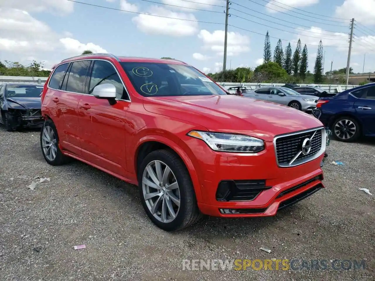 1 Photograph of a damaged car YV4A22PM7K1461872 VOLVO XC90 2019