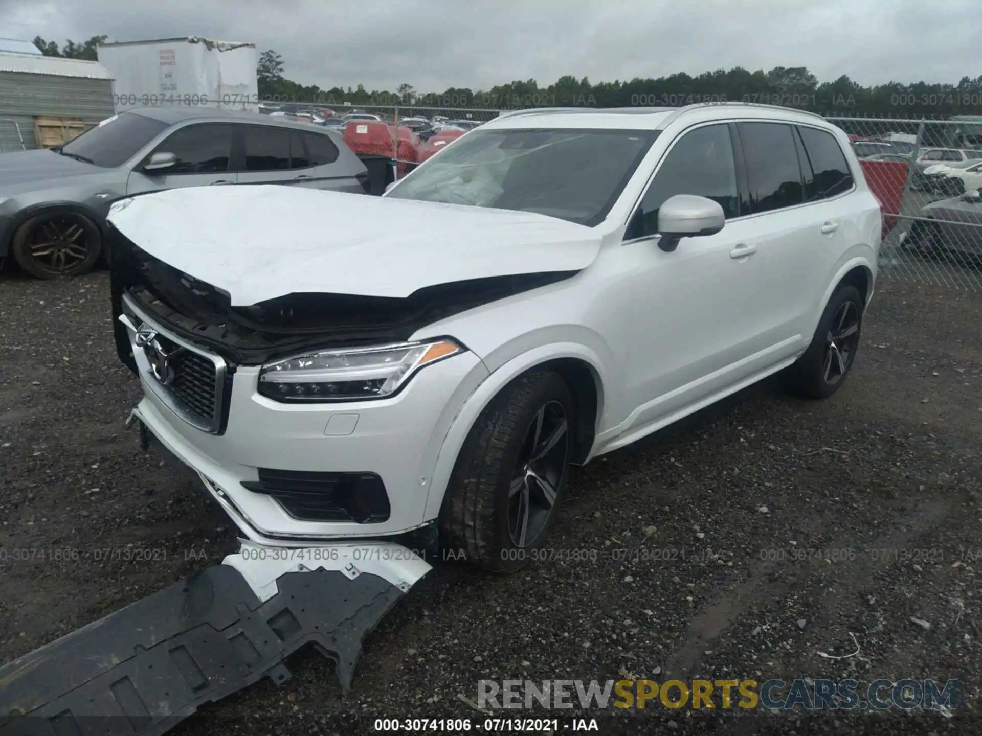 2 Photograph of a damaged car YV4A22PM8K1460620 VOLVO XC90 2019