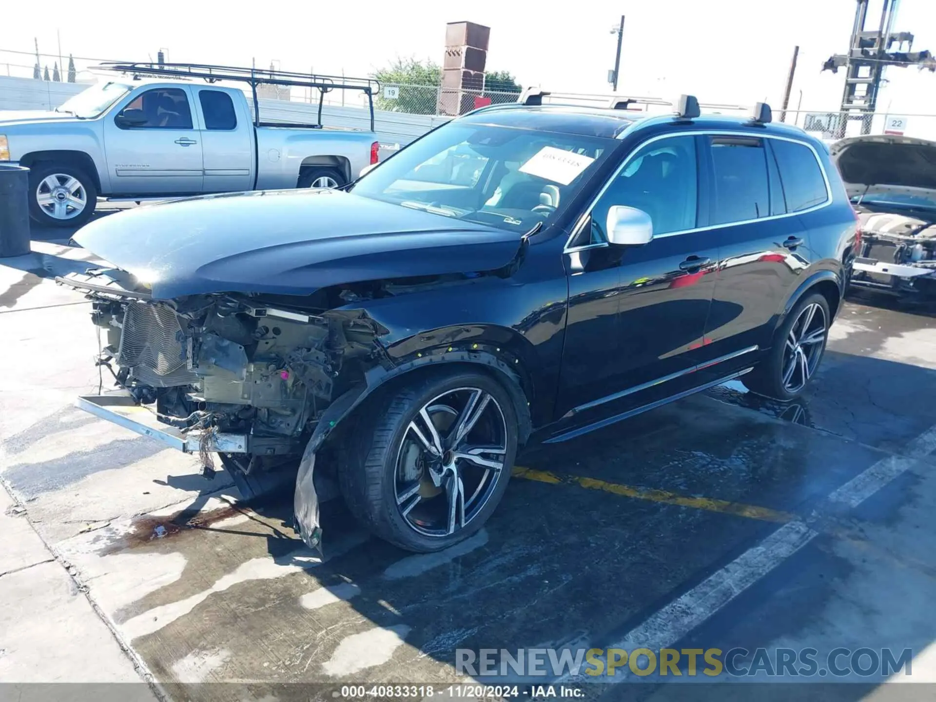 2 Photograph of a damaged car YV4A22PM9K1443969 VOLVO XC90 2019