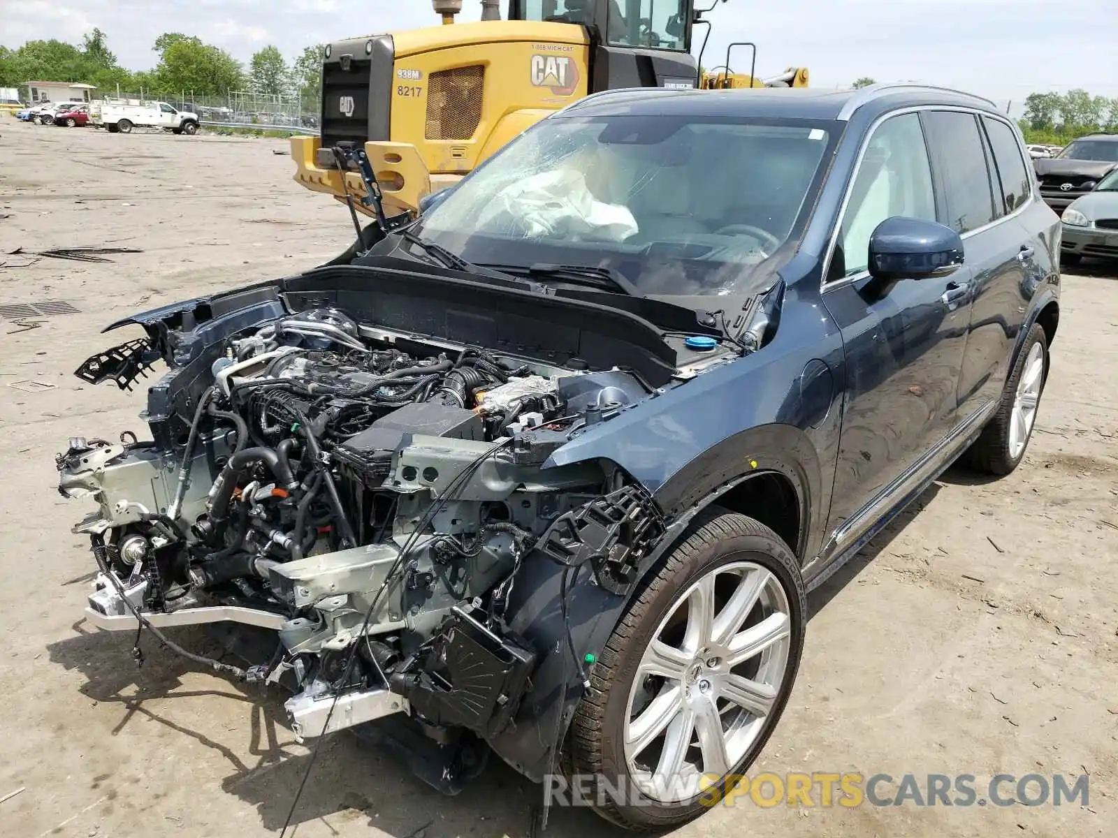 2 Photograph of a damaged car YV4BR0CL6K1427763 VOLVO XC90 2019