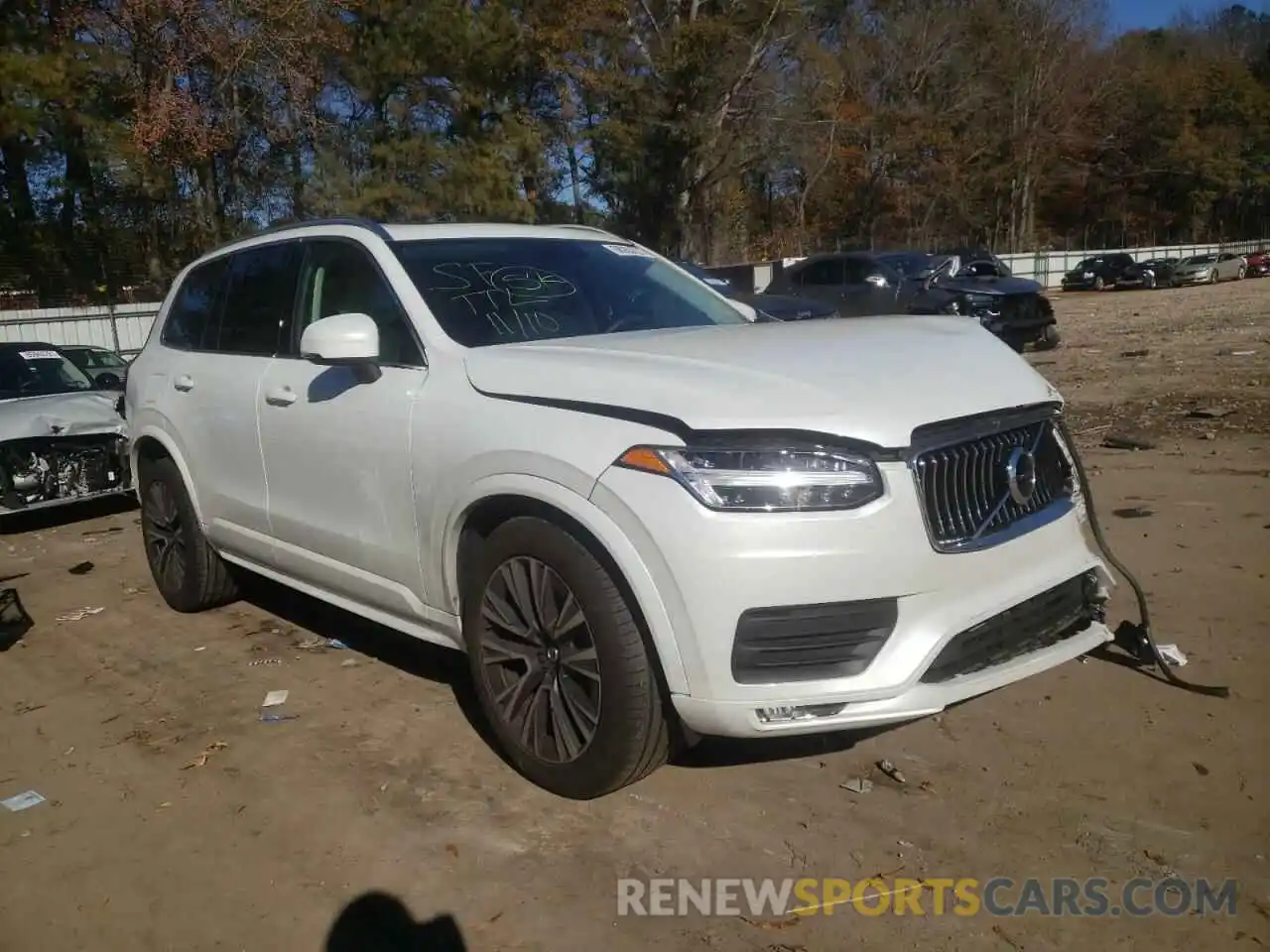 1 Photograph of a damaged car YV4102CK3L1618941 VOLVO XC90 2020