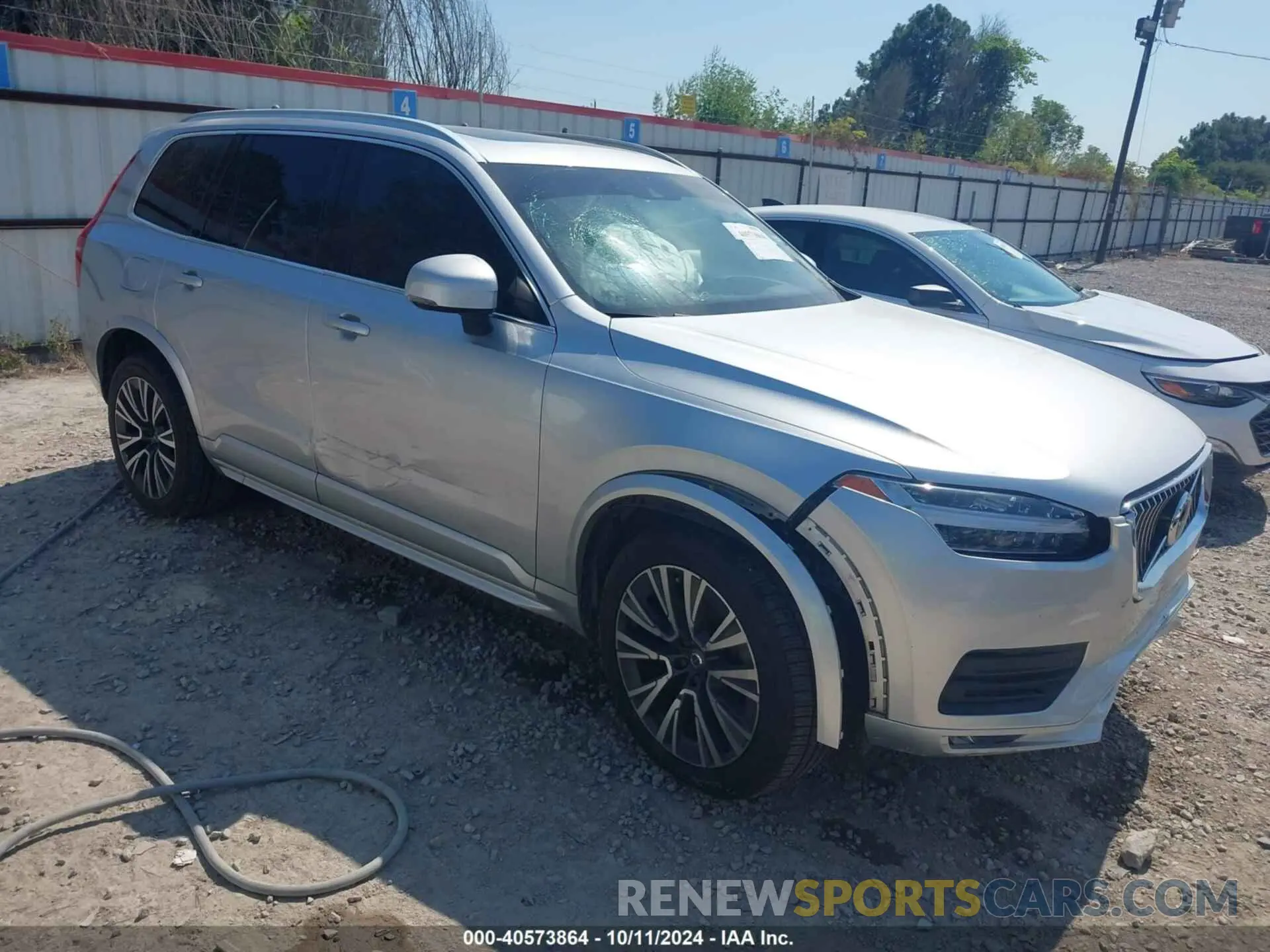 1 Photograph of a damaged car YV4102CKXL1585498 VOLVO XC90 2020
