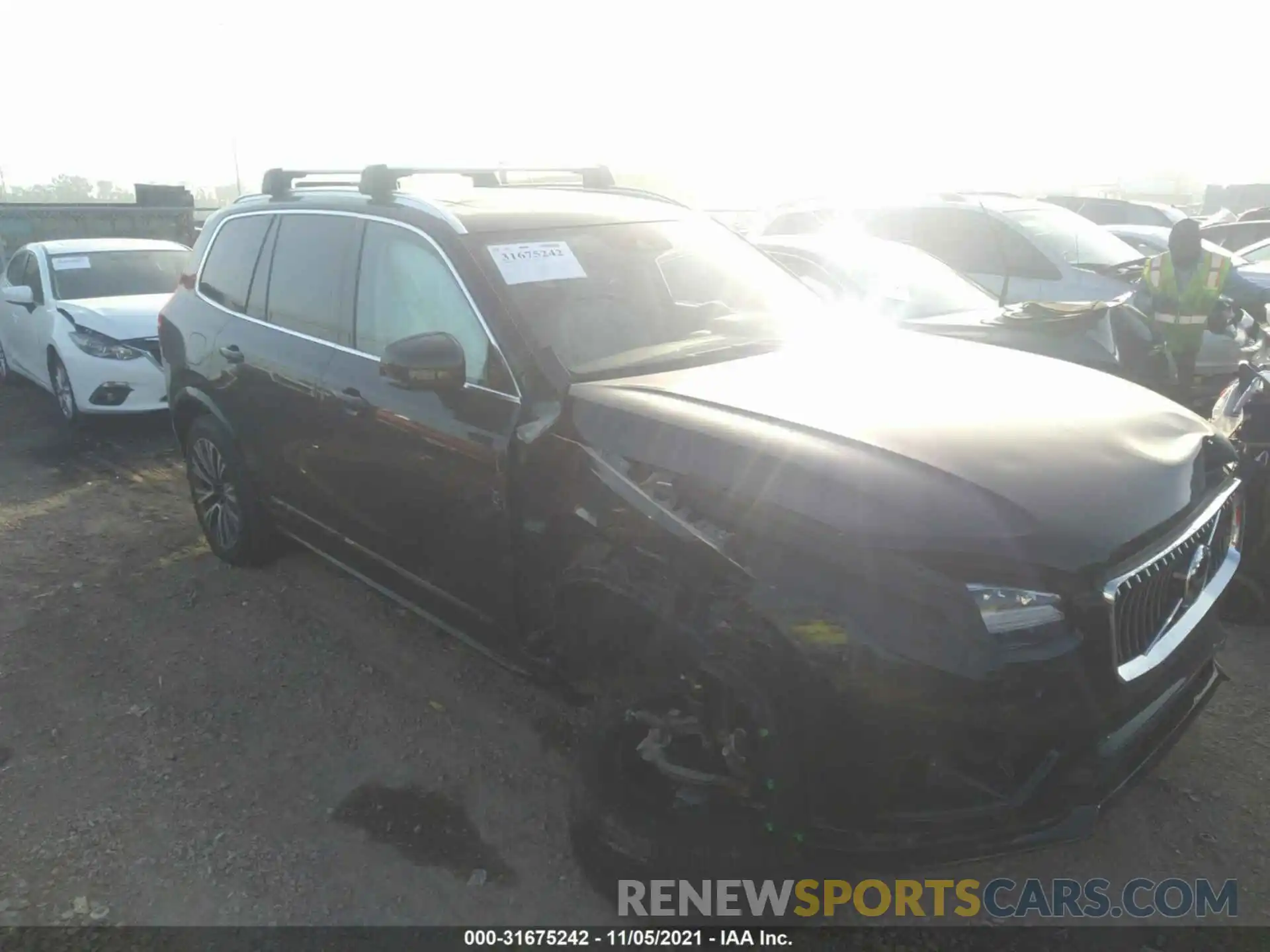 1 Photograph of a damaged car YV4102PK2L1623347 VOLVO XC90 2020