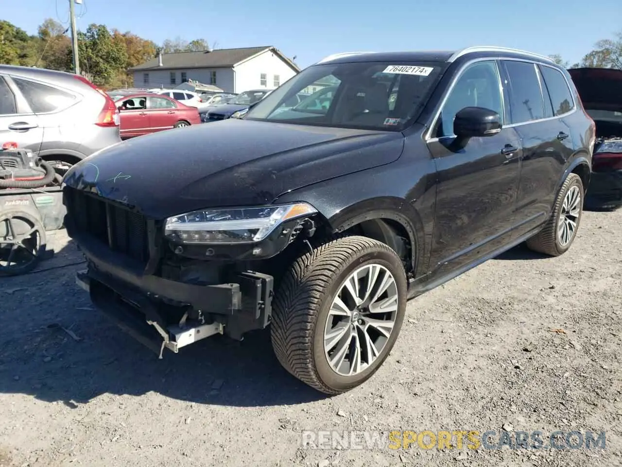 1 Photograph of a damaged car YV4102PK6L1594256 VOLVO XC90 2020