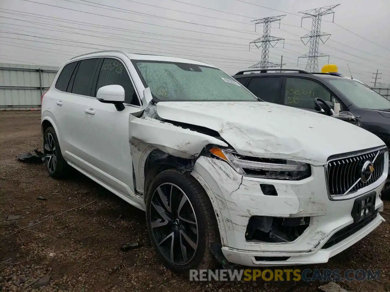 1 Photograph of a damaged car YV4A22PK0L1576278 VOLVO XC90 2020