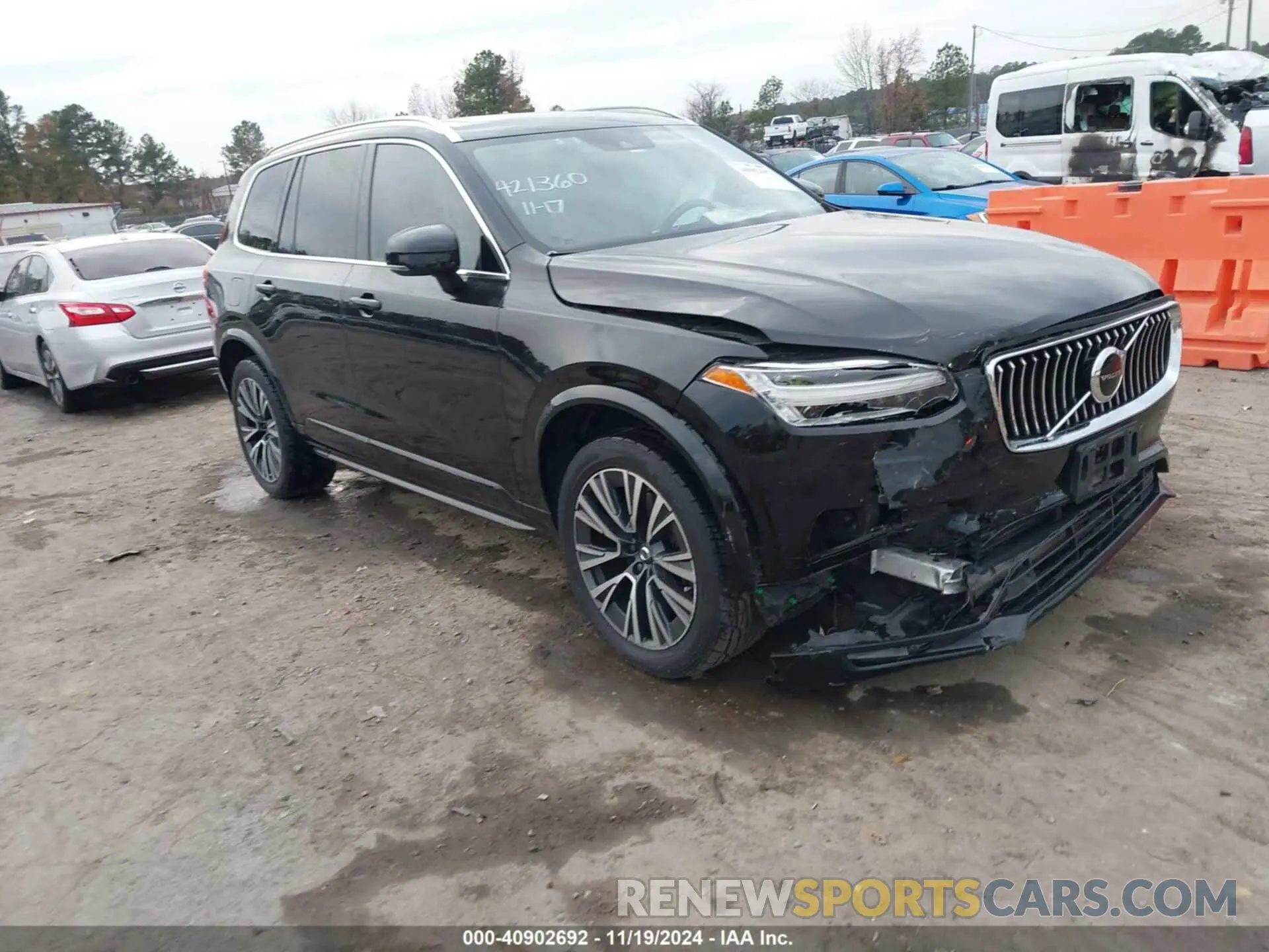 1 Photograph of a damaged car YV4A22PK5L1544717 VOLVO XC90 2020