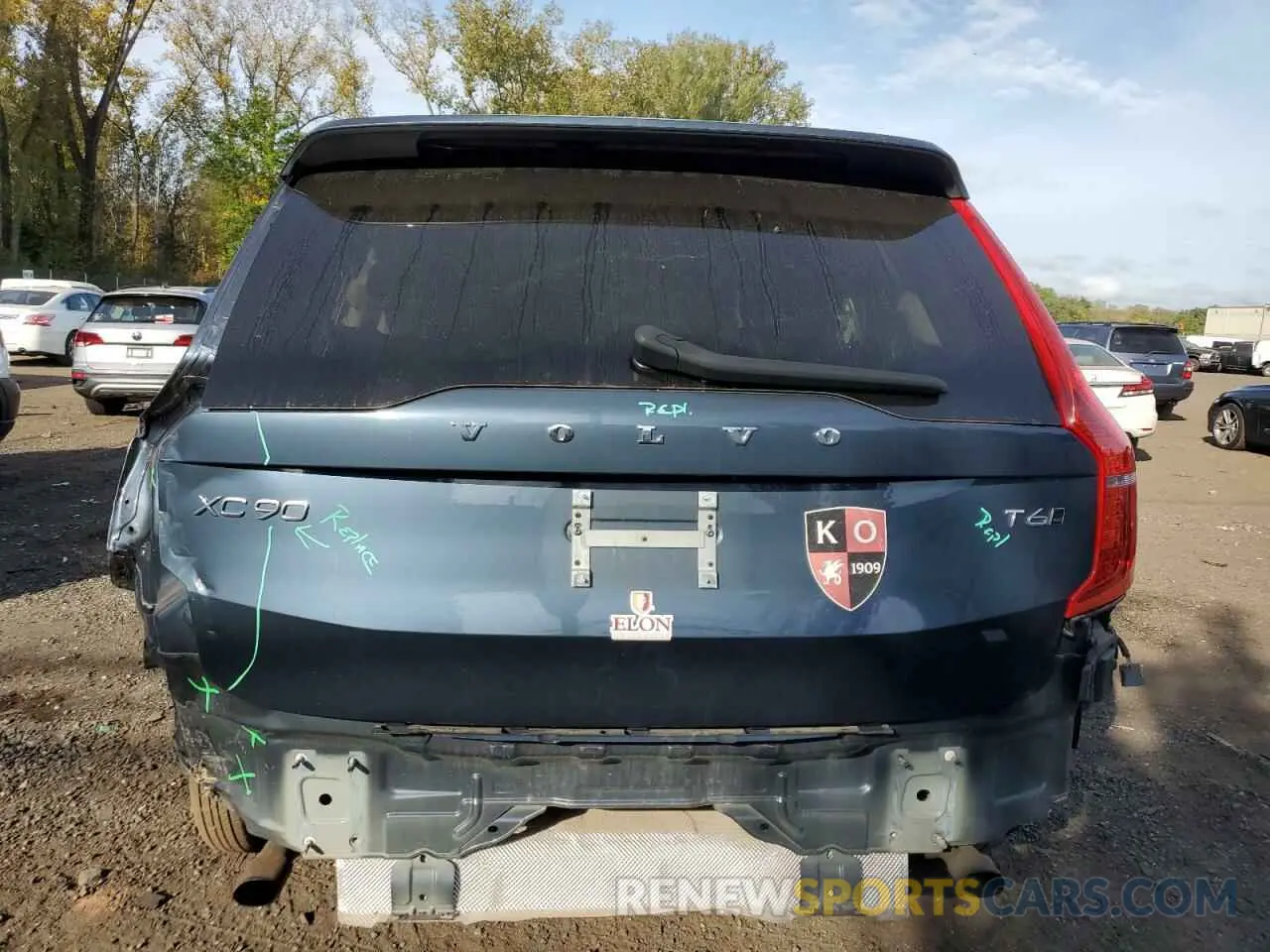 6 Photograph of a damaged car YV4A22PK7L1550857 VOLVO XC90 2020