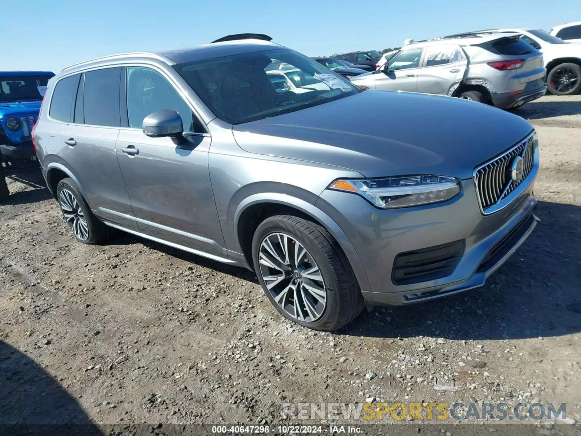 1 Photograph of a damaged car YV4A22PK7L1564953 VOLVO XC90 2020