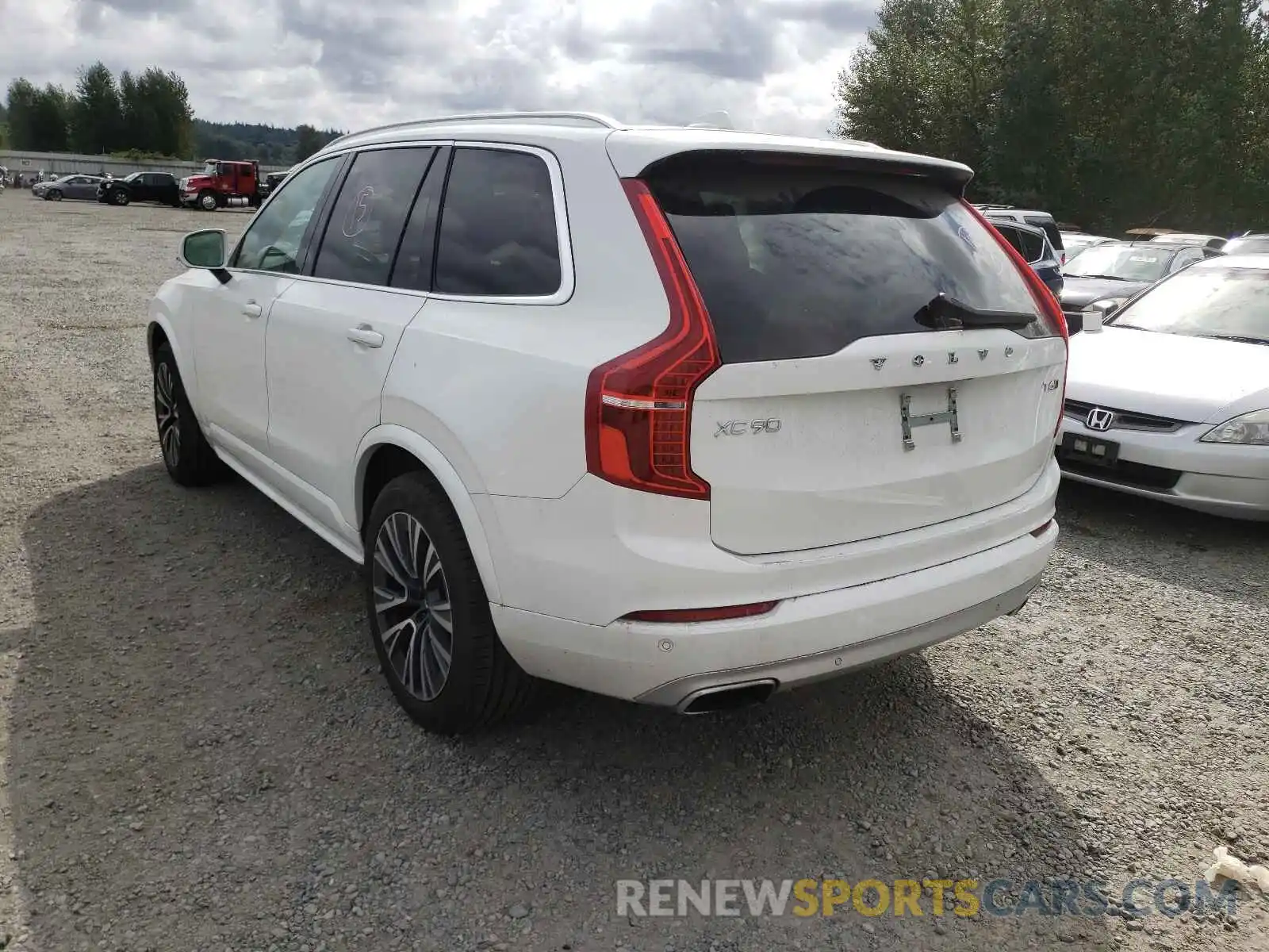 3 Photograph of a damaged car YV4A22PK7L1601600 VOLVO XC90 2020