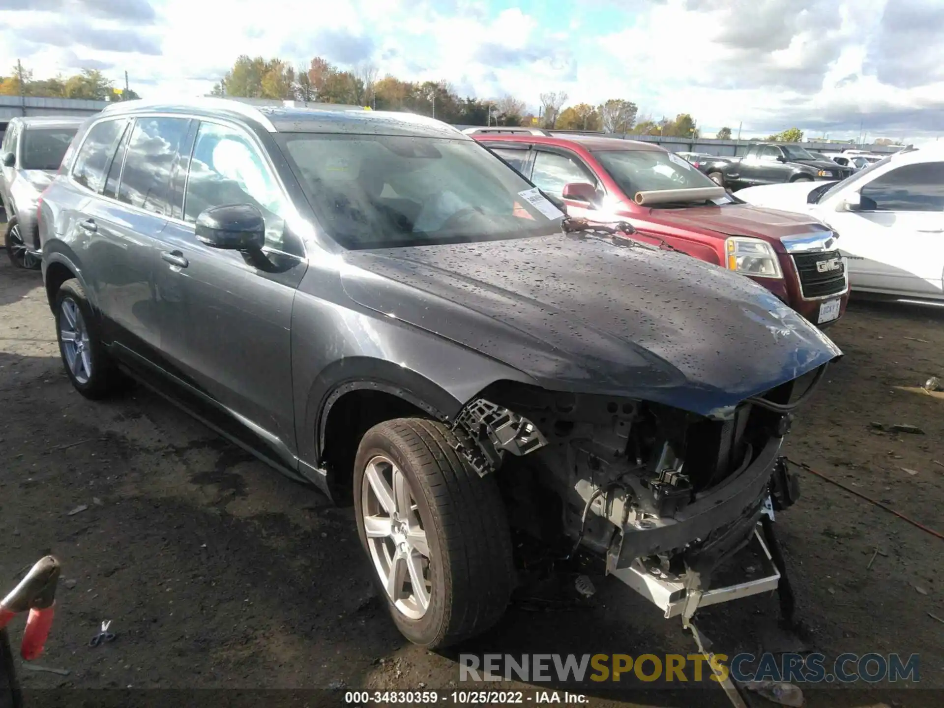 1 Photograph of a damaged car YV4102CK5M1714684 VOLVO XC90 2021