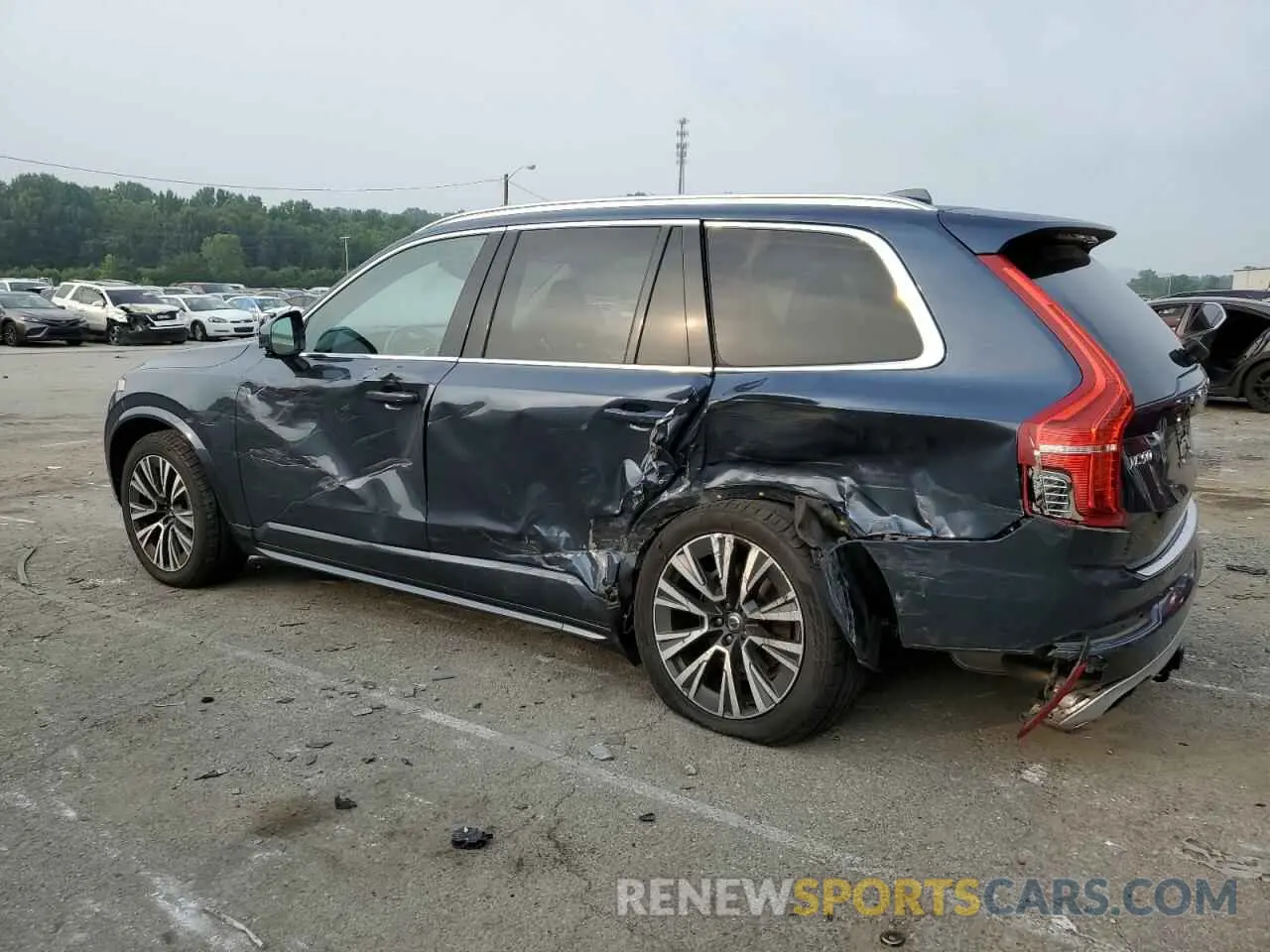 2 Photograph of a damaged car YV4102PK4M1671000 VOLVO XC90 2021
