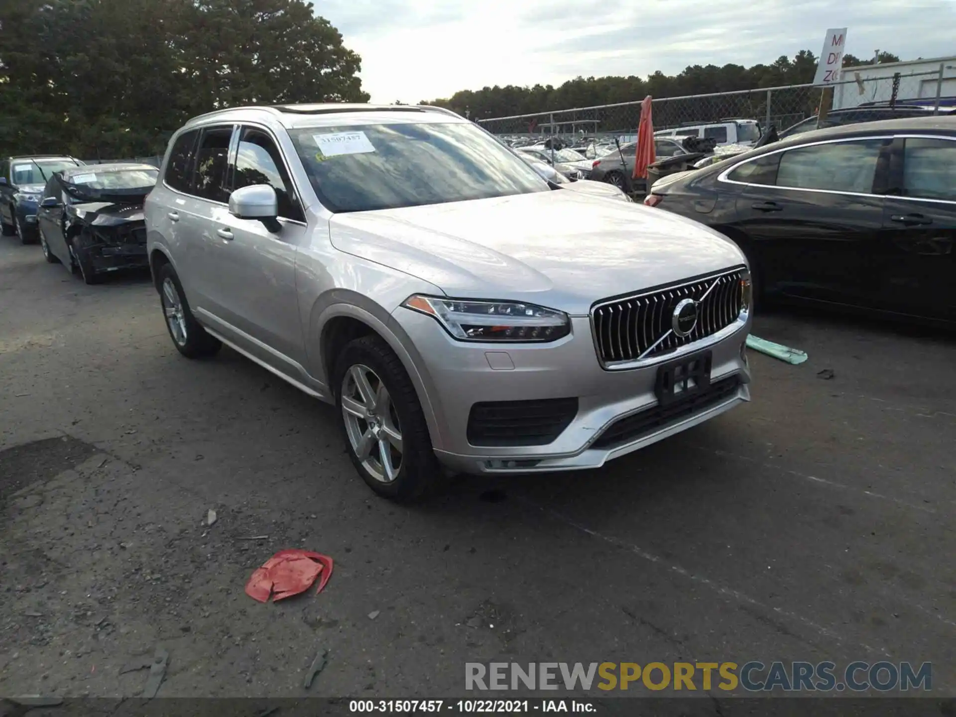 1 Photograph of a damaged car YV4102PK4M1711530 VOLVO XC90 2021