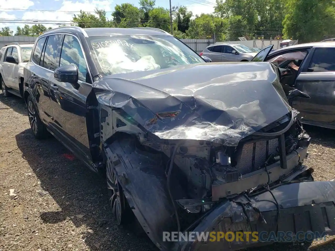 1 Photograph of a damaged car YV4102PK5M1687884 VOLVO XC90 2021