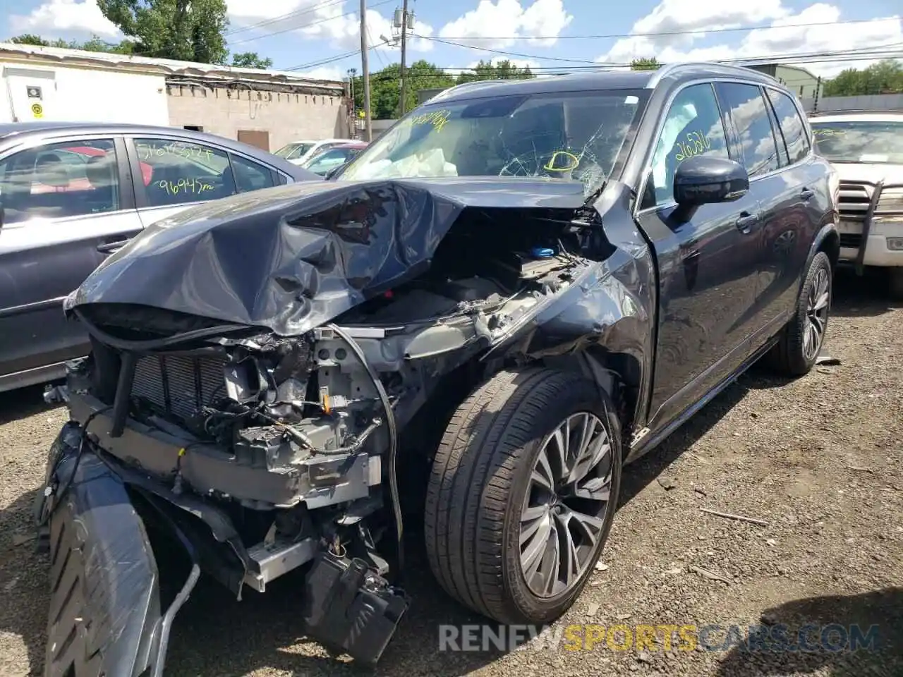 2 Photograph of a damaged car YV4102PK5M1687884 VOLVO XC90 2021