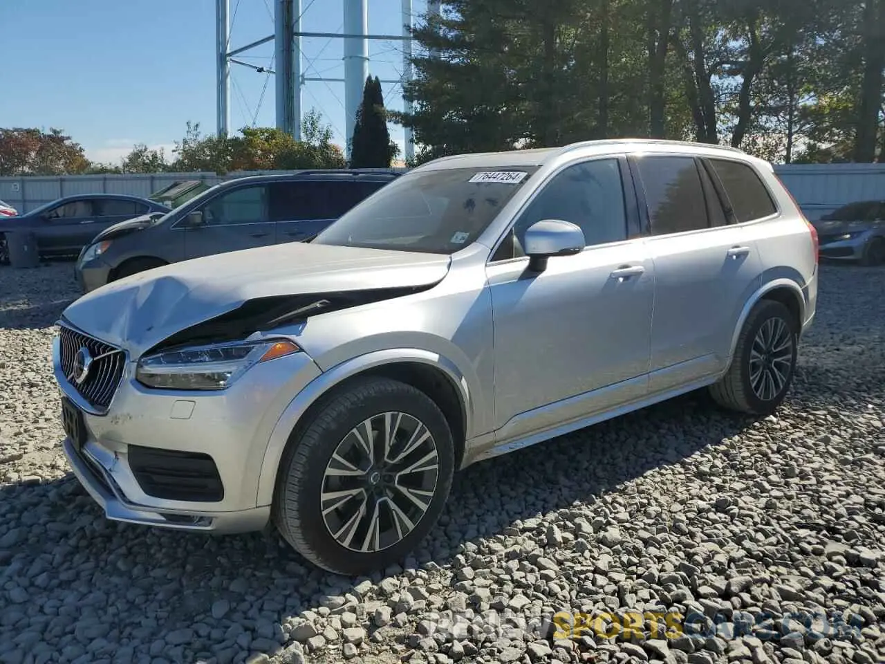 1 Photograph of a damaged car YV4102PK7M1747194 VOLVO XC90 2021