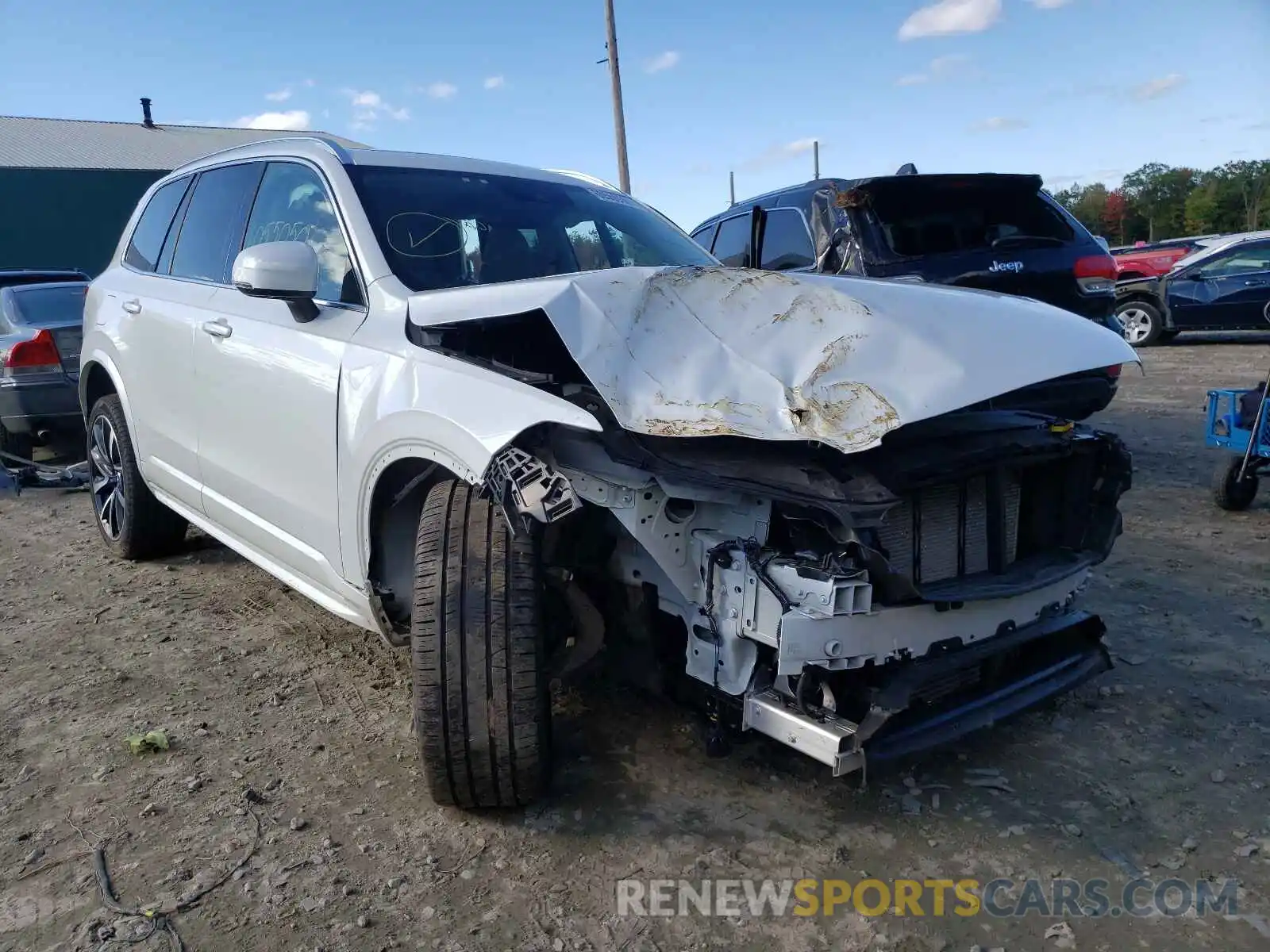 1 Photograph of a damaged car YV4A221K1M1674424 VOLVO XC90 2021