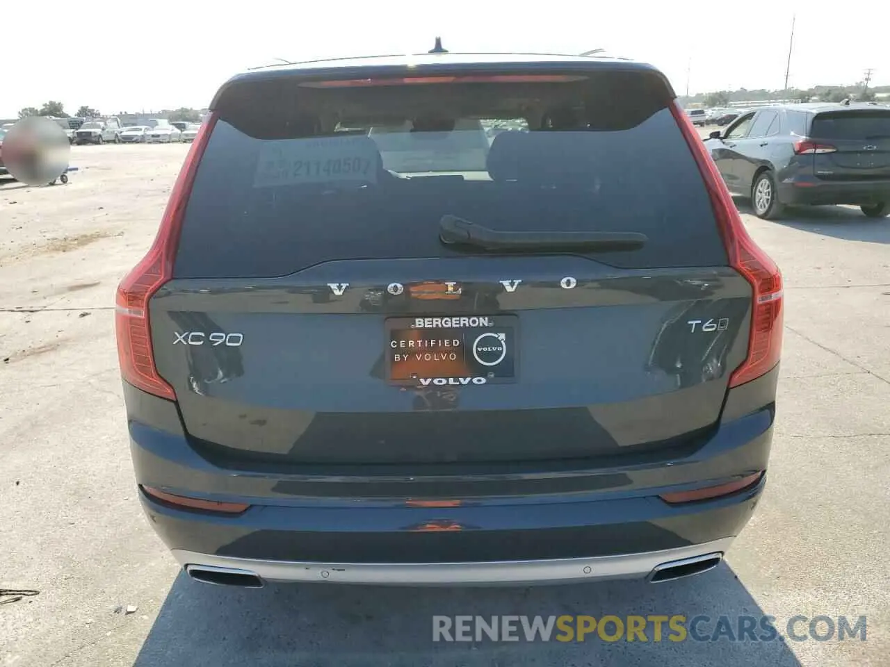 6 Photograph of a damaged car YV4A22PK1M1736623 VOLVO XC90 2021