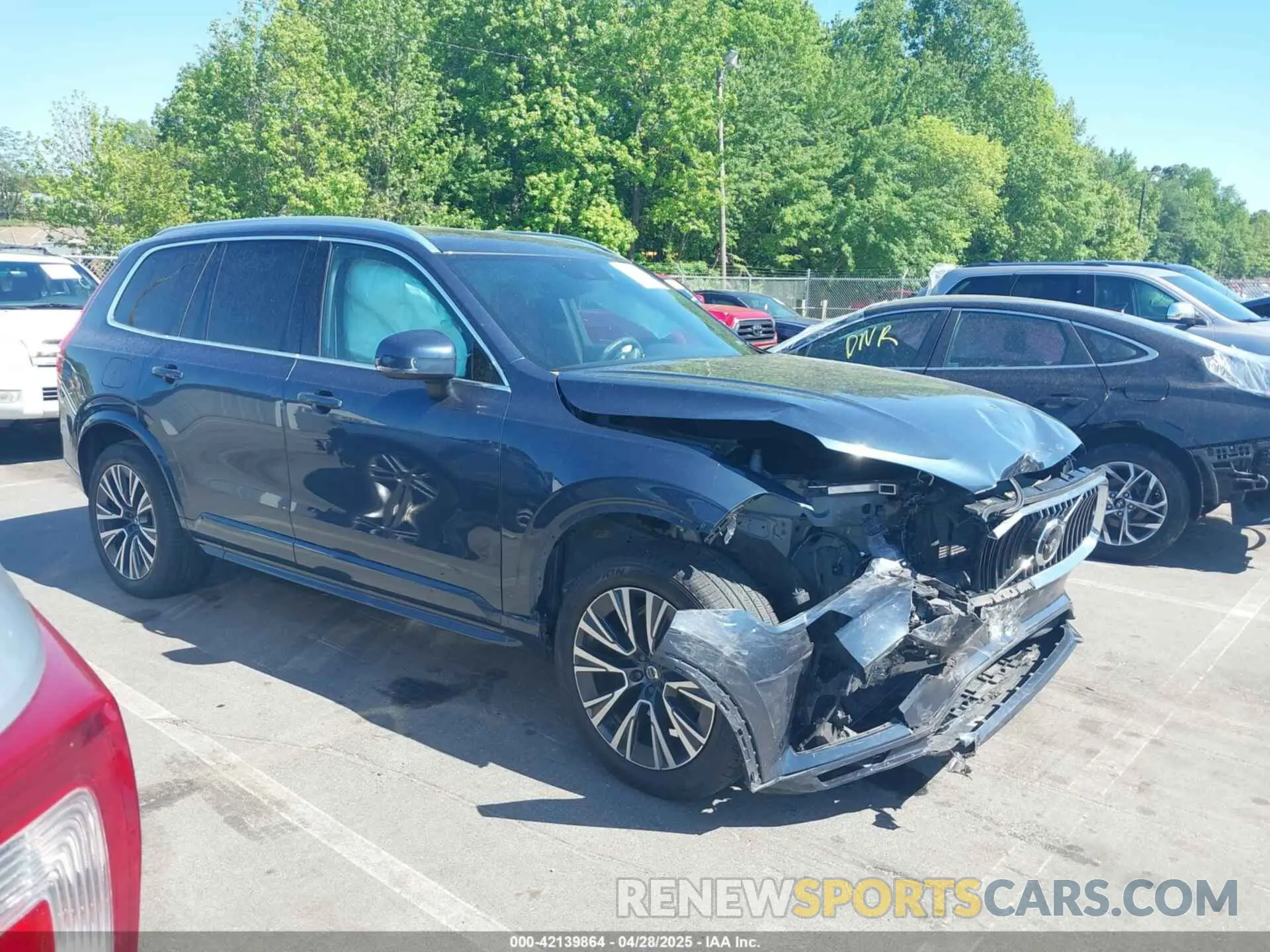 1 Photograph of a damaged car YV4A22PK1M1764843 VOLVO XC90 2021