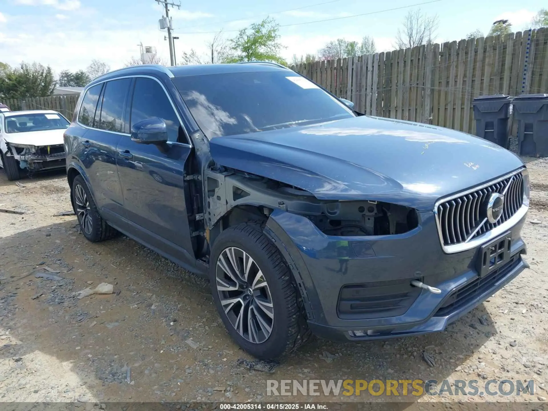 1 Photograph of a damaged car YV4A22PK3M1689322 VOLVO XC90 2021