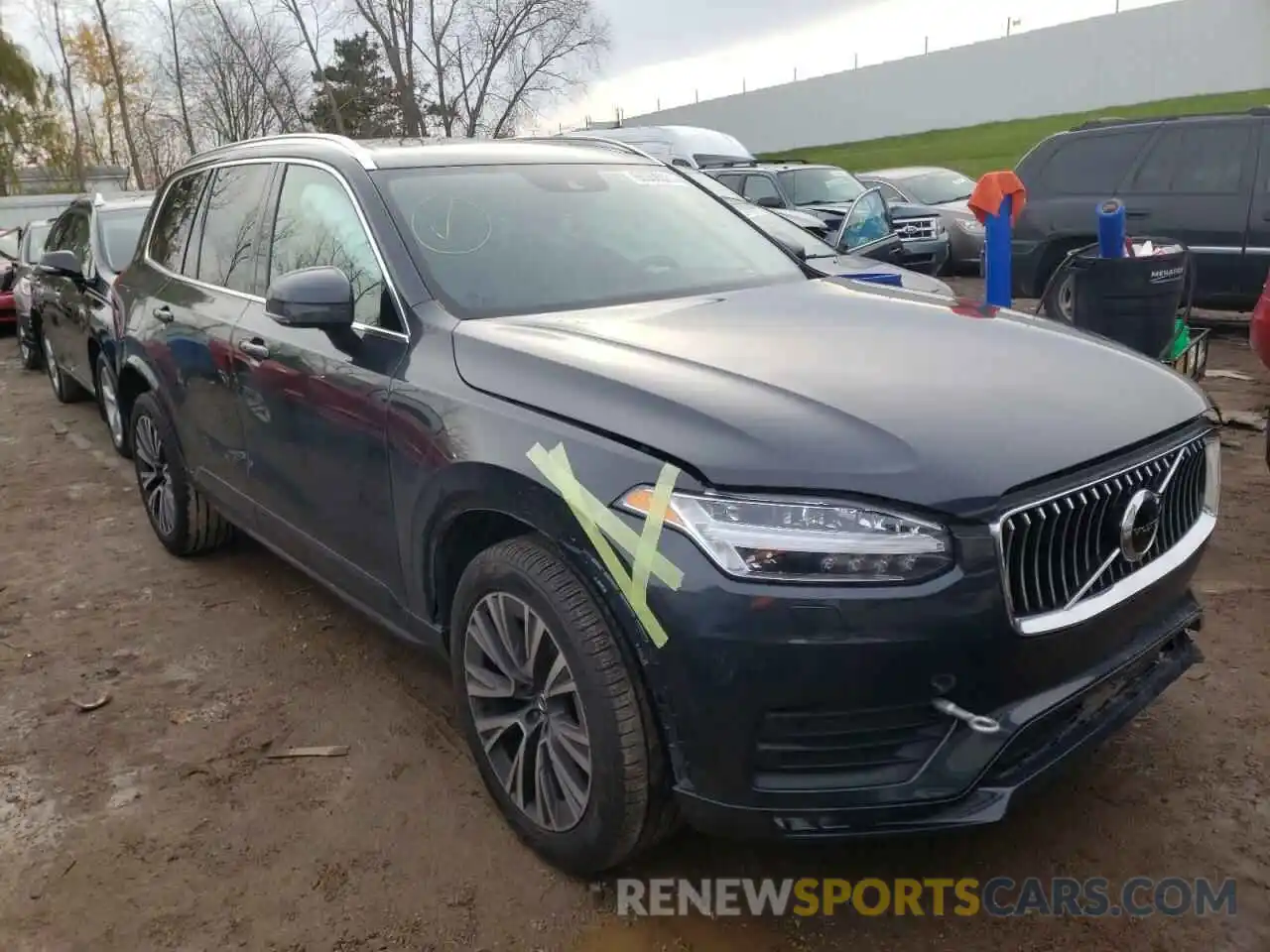 1 Photograph of a damaged car YV4A22PK4M1713126 VOLVO XC90 2021