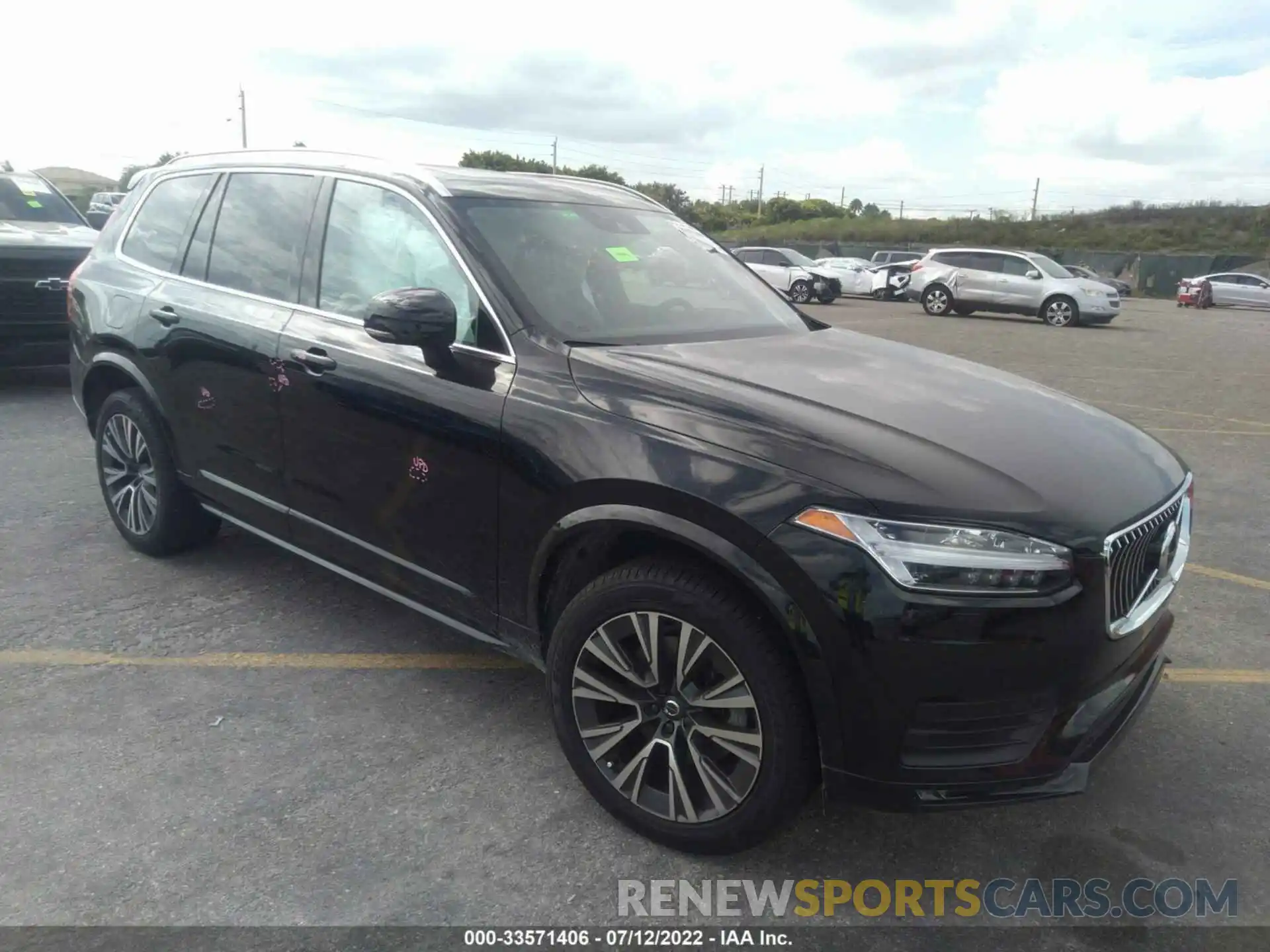 1 Photograph of a damaged car YV4A22PK5M1767597 VOLVO XC90 2021