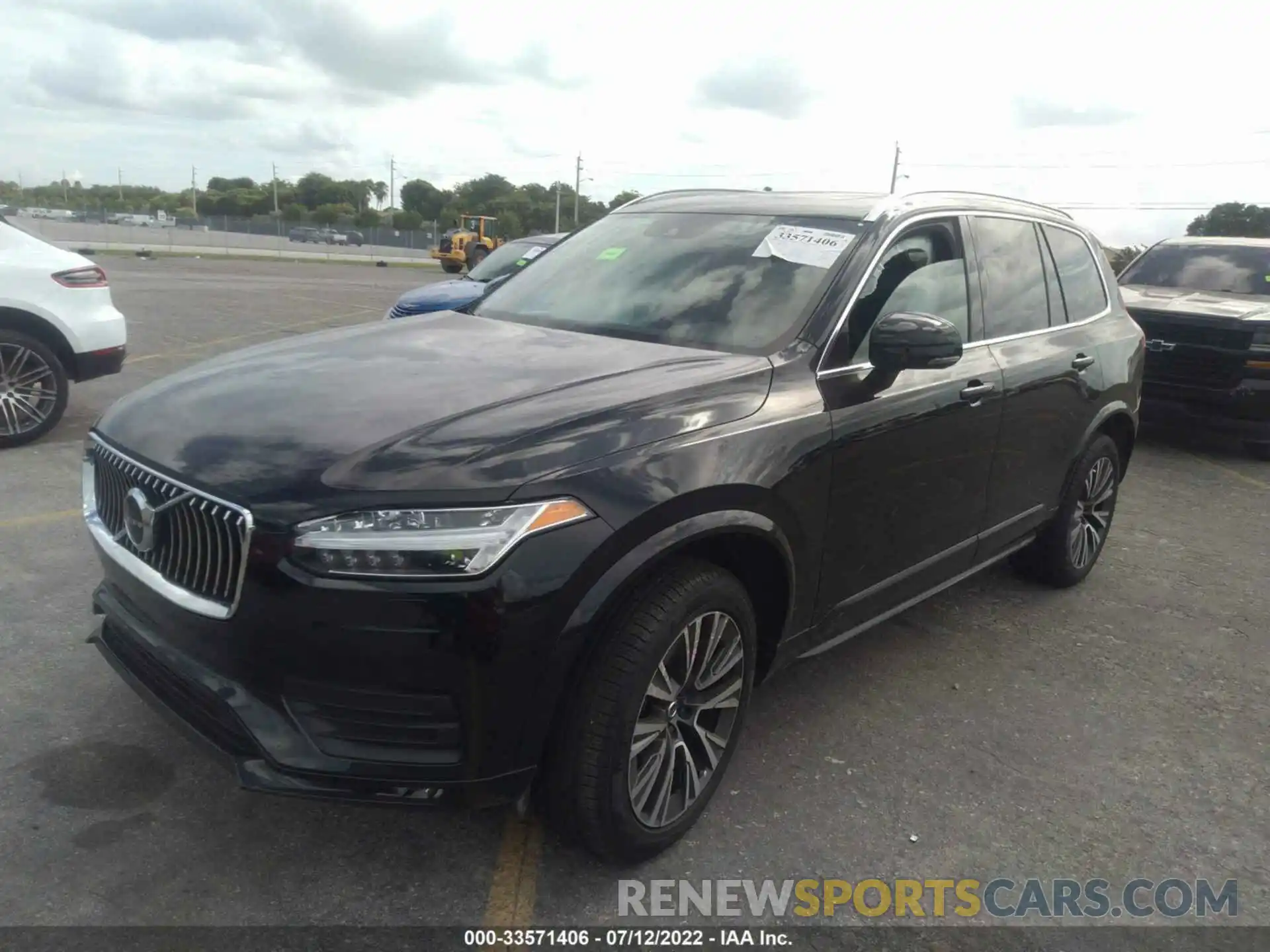 2 Photograph of a damaged car YV4A22PK5M1767597 VOLVO XC90 2021