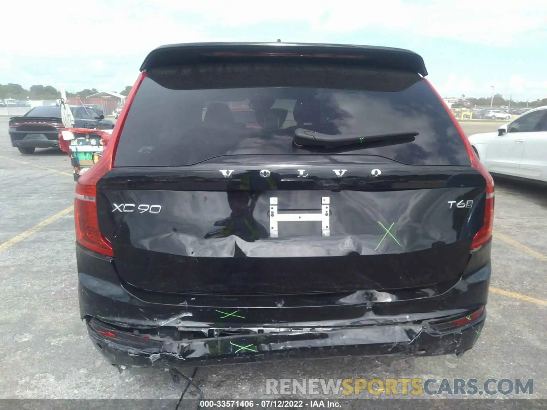 6 Photograph of a damaged car YV4A22PK5M1767597 VOLVO XC90 2021