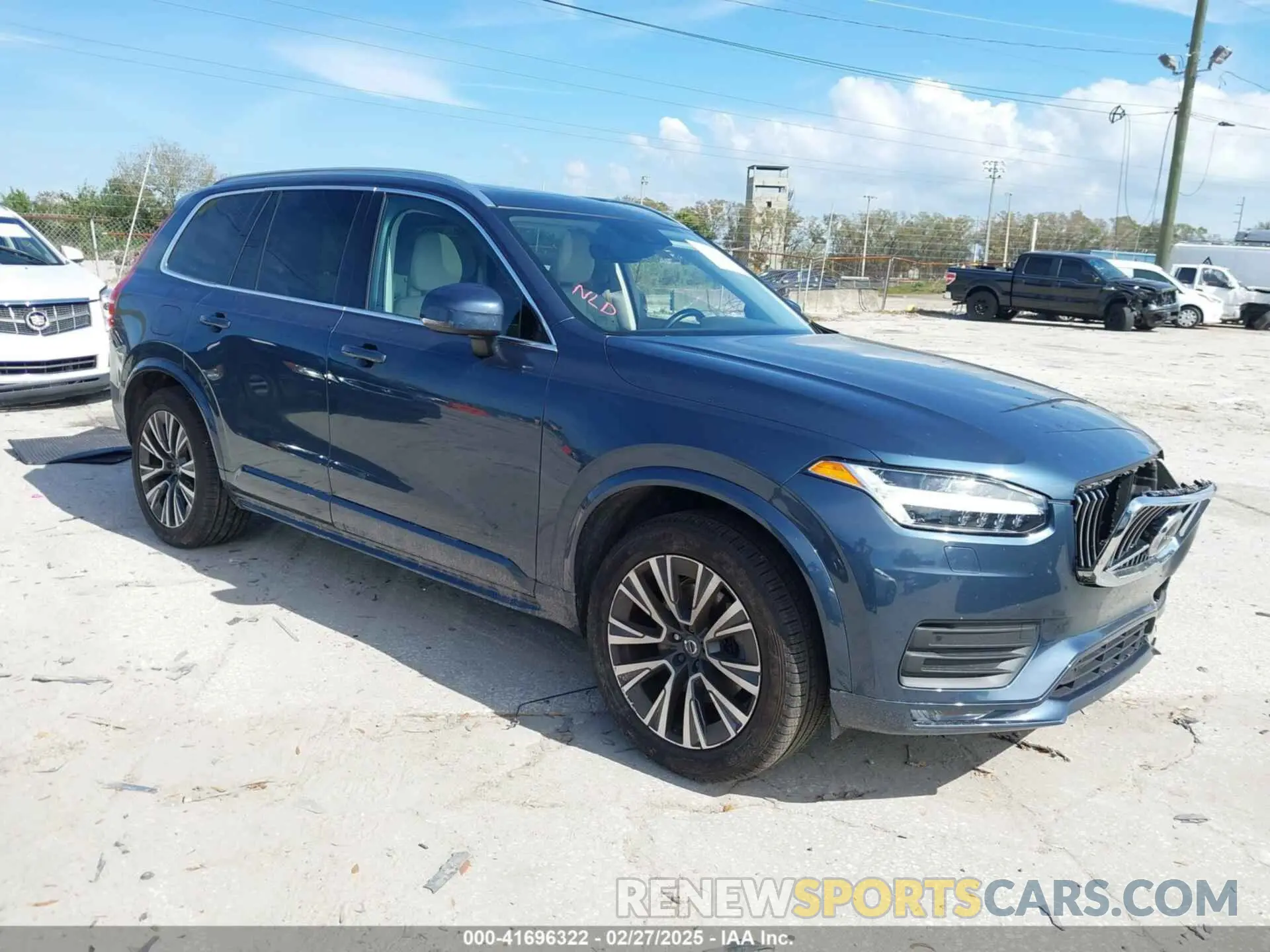 1 Photograph of a damaged car YV4A22PK5M1773173 VOLVO XC90 2021
