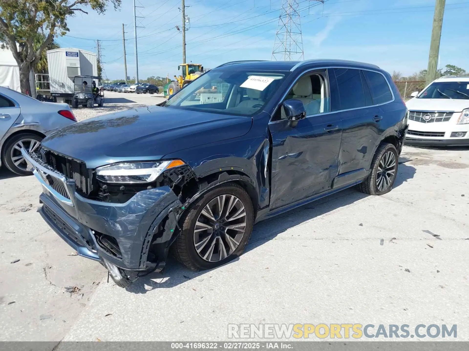 2 Photograph of a damaged car YV4A22PK5M1773173 VOLVO XC90 2021