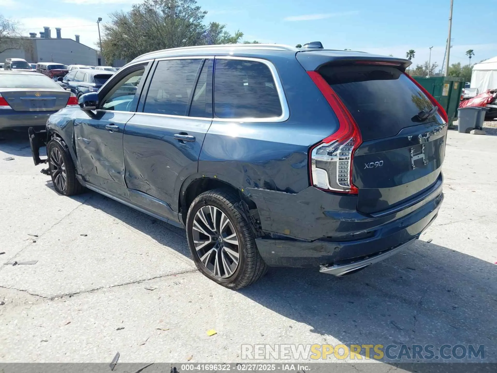 3 Photograph of a damaged car YV4A22PK5M1773173 VOLVO XC90 2021