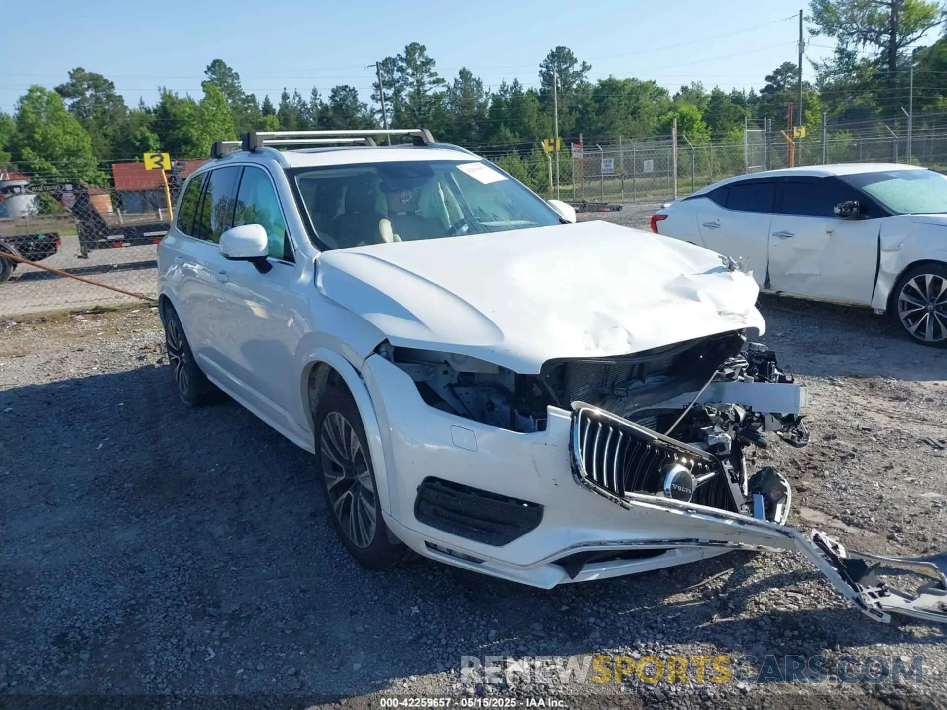 1 Photograph of a damaged car YV4A22PK7M1687802 VOLVO XC90 2021